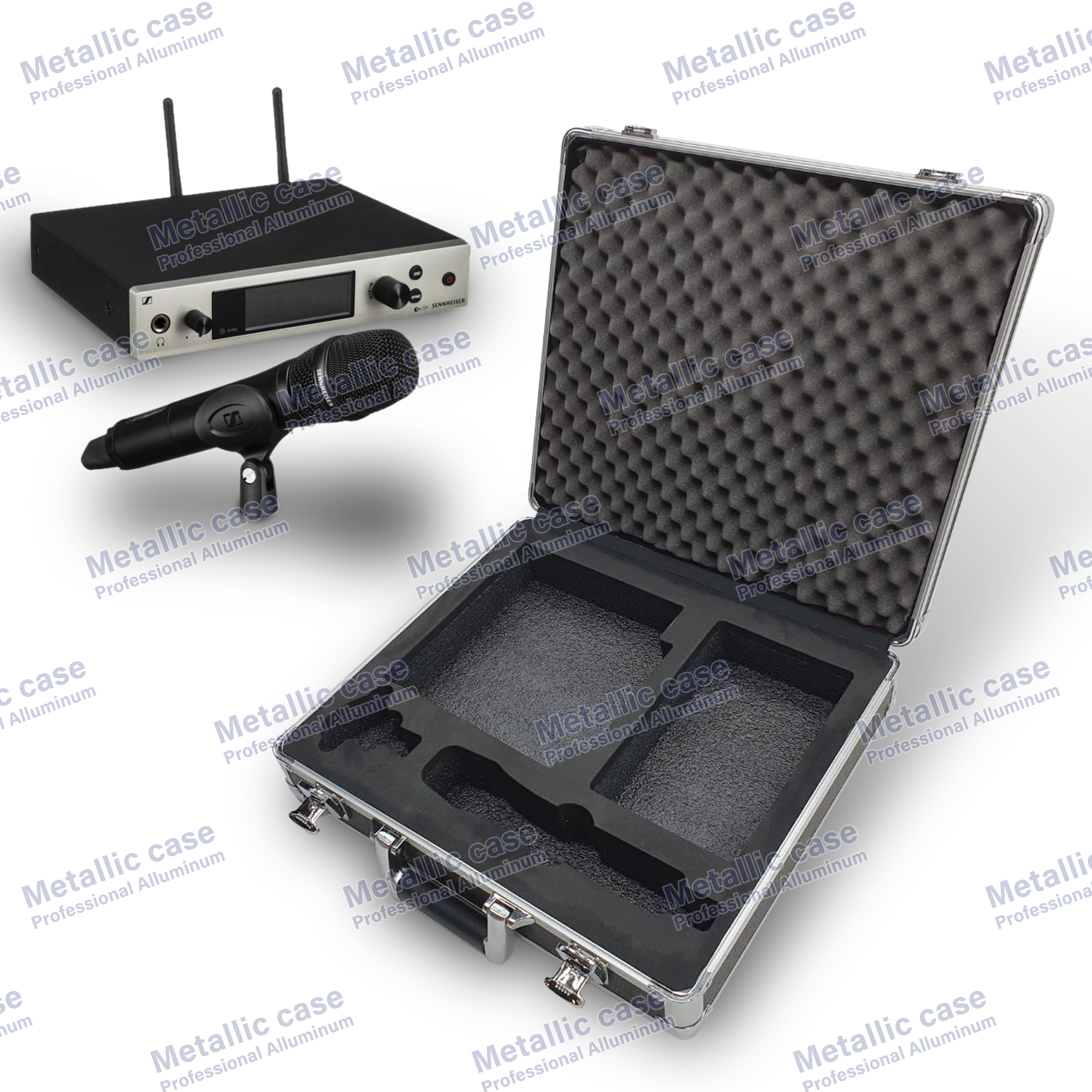 metalliccase 8202-13-6404/Sennheiser EM300-500 G4 (41.5x36.5x11.5 T1C1H1K7P2)