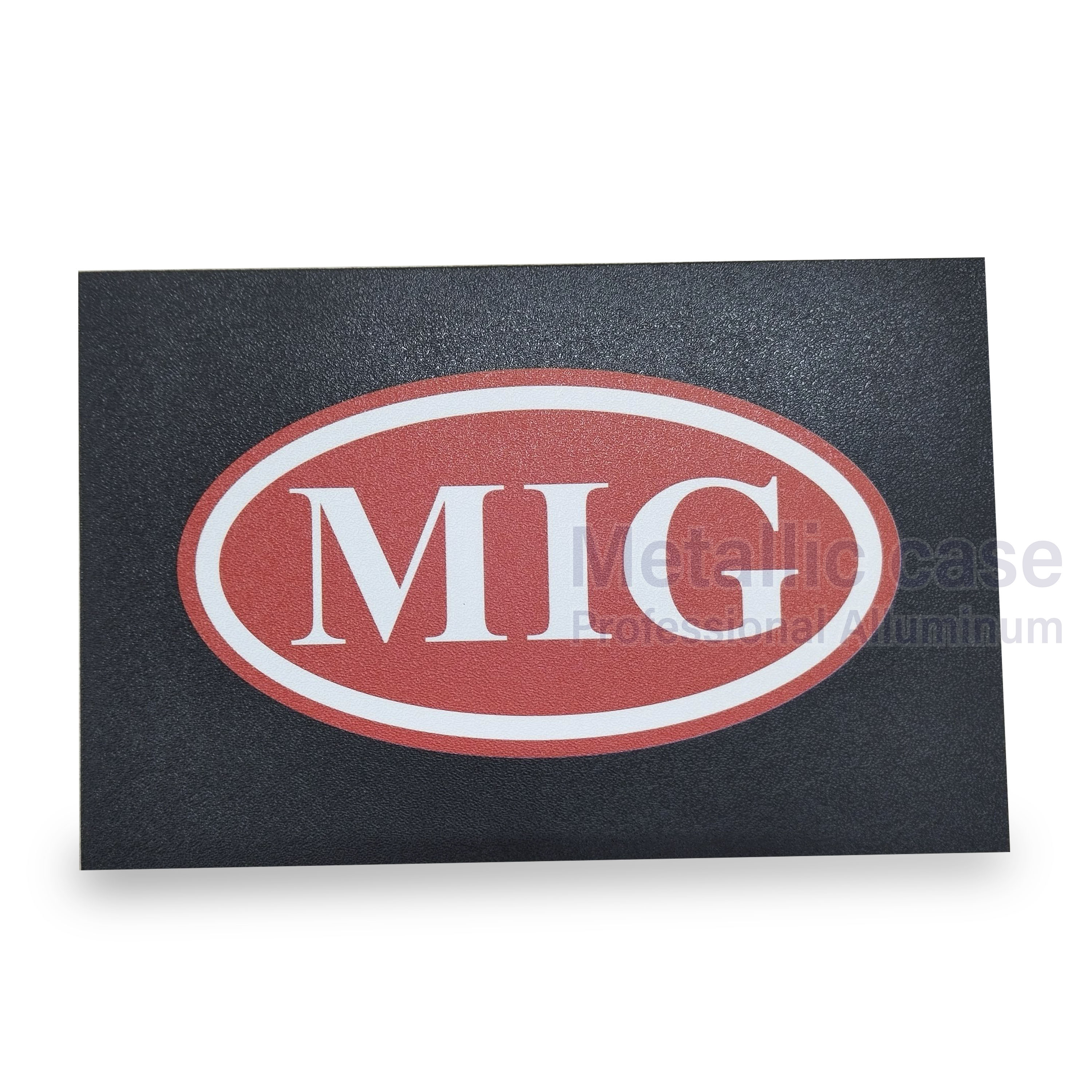 metalliccase2-1080-AAA-6701 / plate- สกรีน logo MIG-26x17