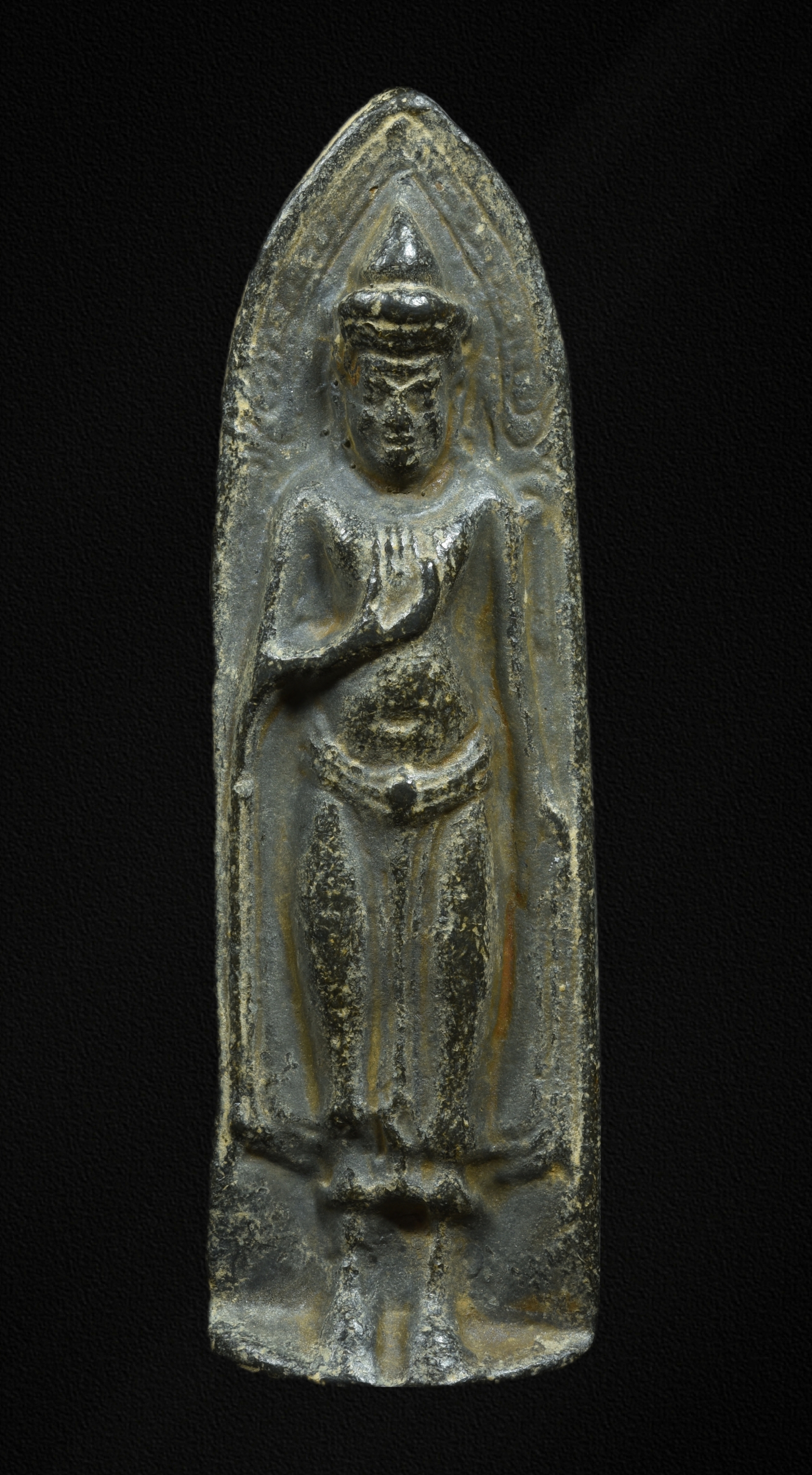 พระร่วงรางปืน เนื้อชินตะกั่ว