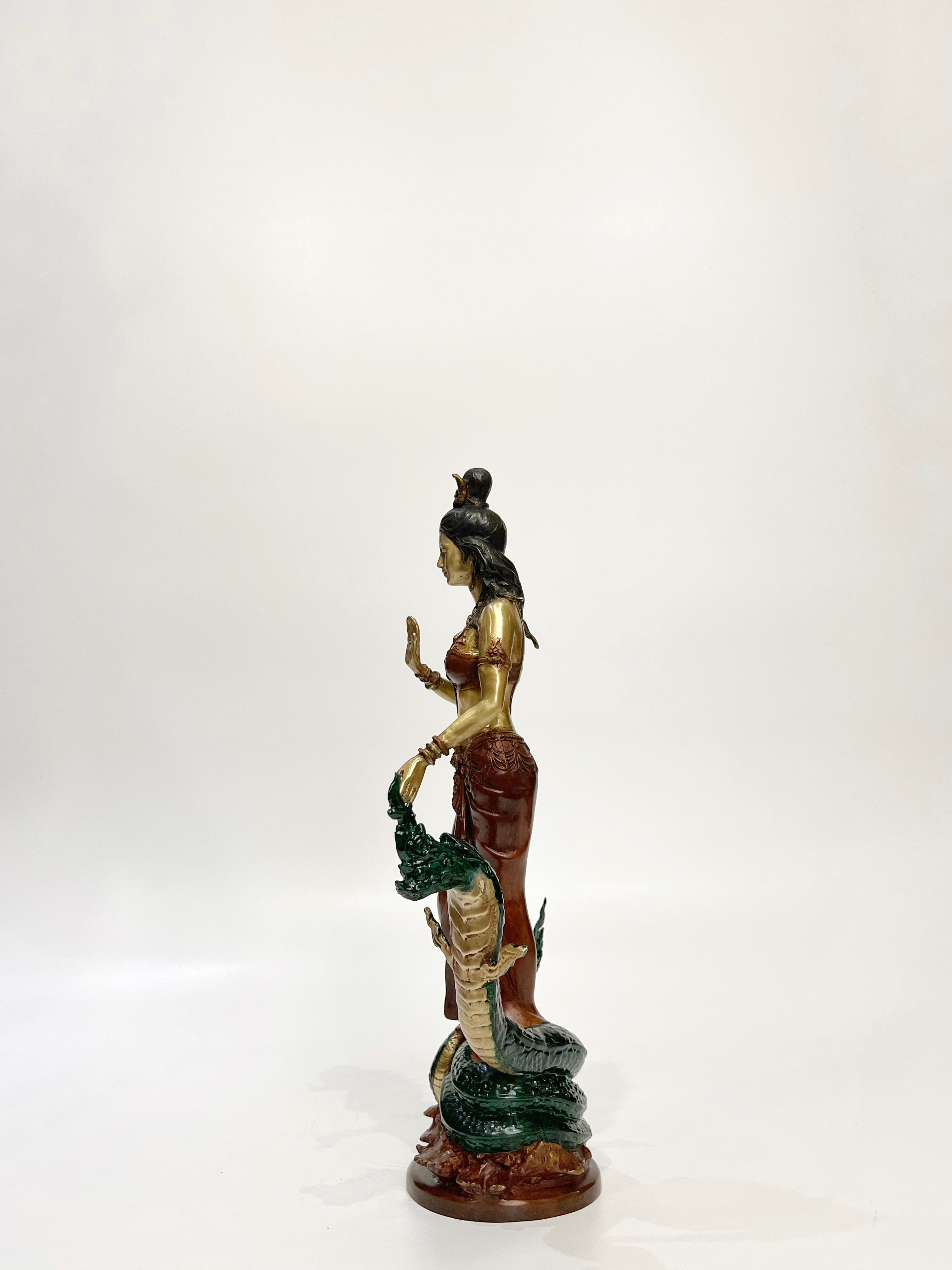 นาคาธิปดีศรีสุทโธ และ นาคีศรีปทุมมา (ขนาดสูง 14 นิ้ว)