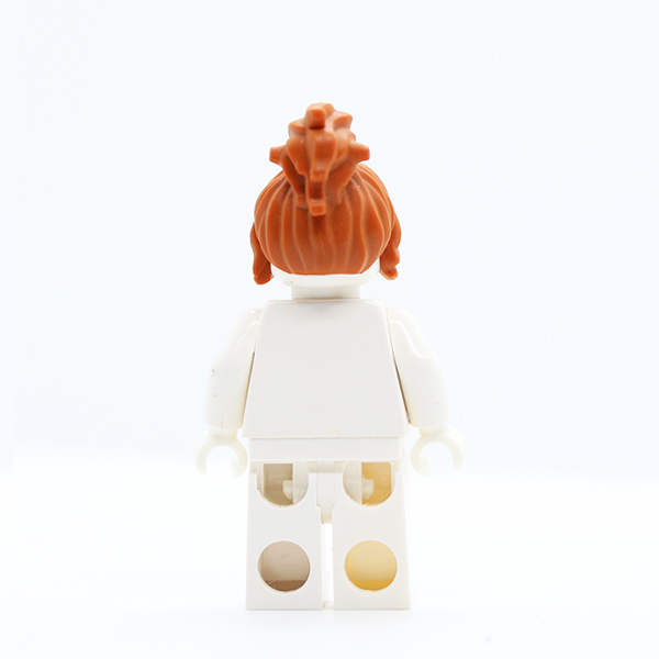 Female Messy with Swept-up Ponytail, Side Bangs and Clip