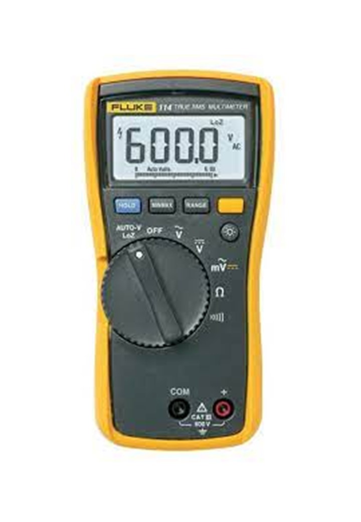 FLUKE 114 ดิจิตอลมัลติมิเตอร์สำหรับงานวัดไฟฟ้าพื้นฐาน