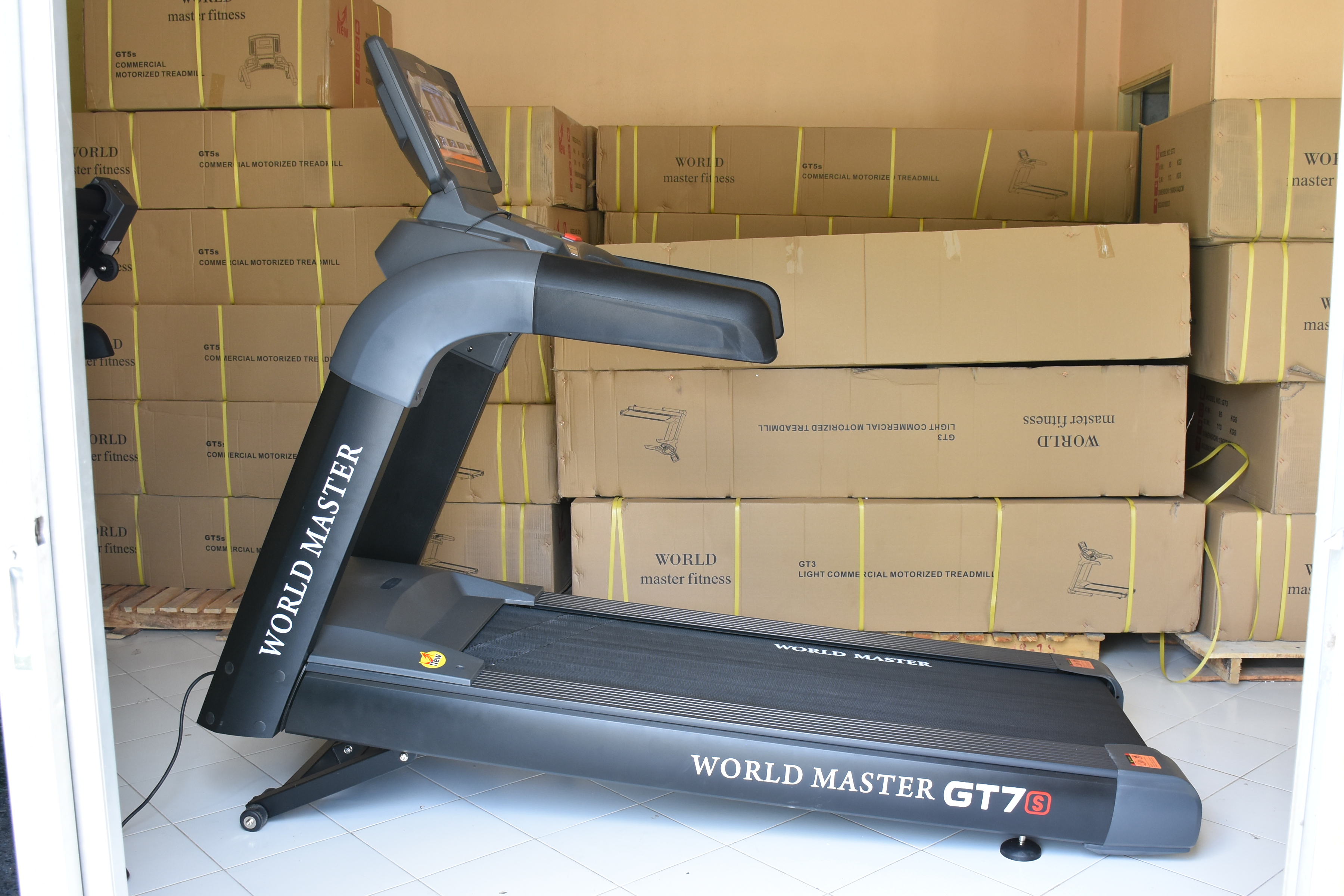 ลู่วิ่งไฟฟ้า World master fitness รุ่นGT7 5.0แรงม้า