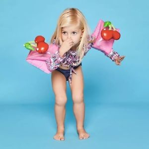 ปลอกแขนว่ายน้ำสำหรับเด็ก ลายเชอรี่ Inflatable Cherry Arm Band for kid