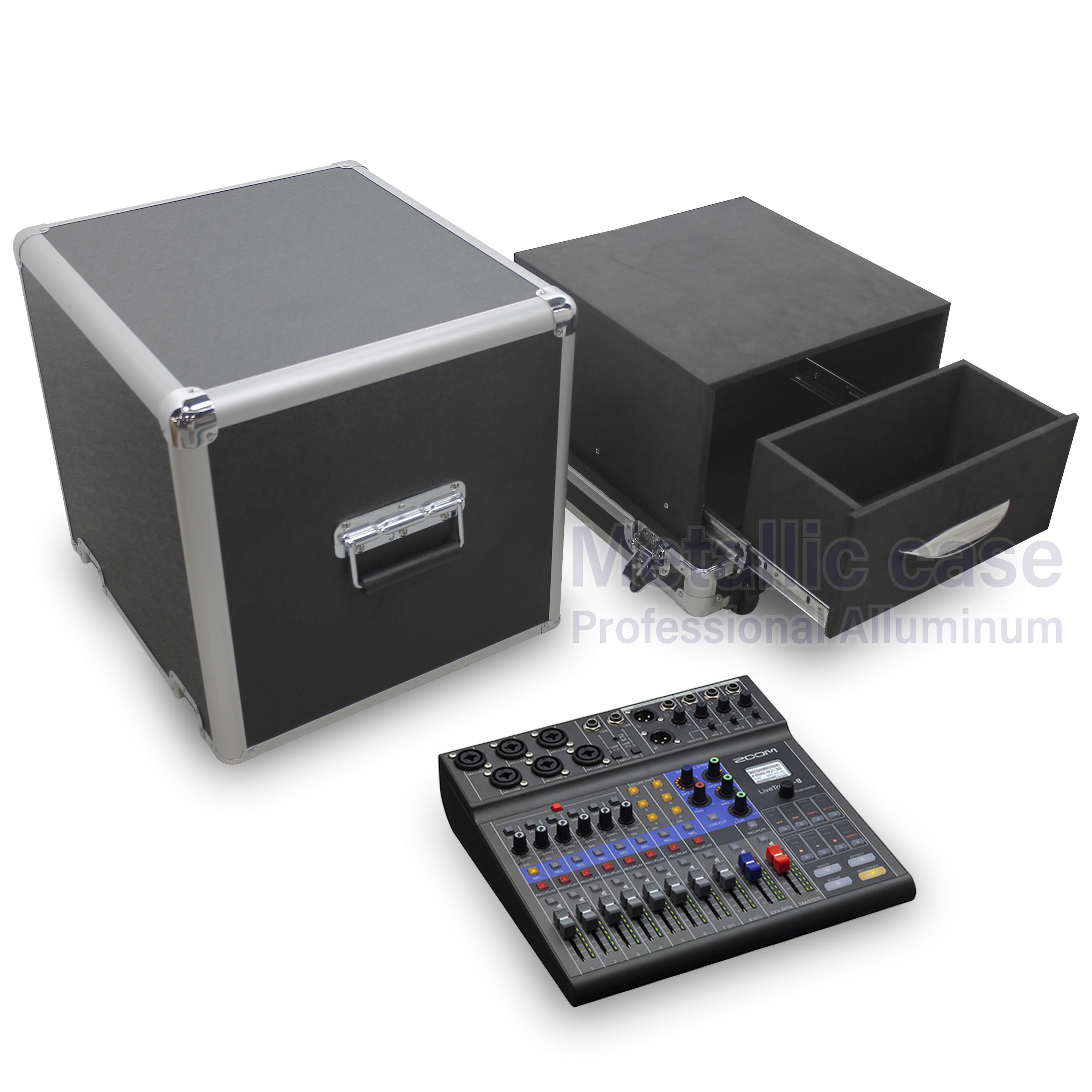 metalliccase8413-13-6503/ Zoom Livetrak L-8 ( 40.5x44.5x46.6 T2C1K13H3P3U3)