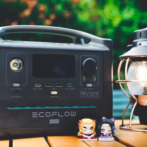 EcoFlow River Max Portable Power Station แบตเตอรรี่สำรองความจุ 160,000 mAh