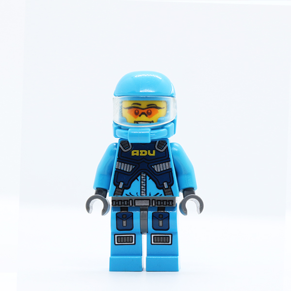 Alien Defense Unit Soldier 1 - Dark Bluish Gray Hips