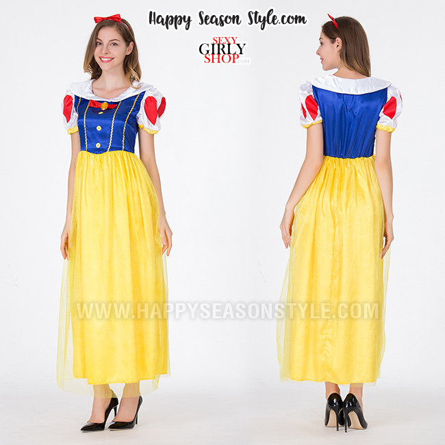 ชุดสโนว์ไวท์ Snow white เดรสยาว
