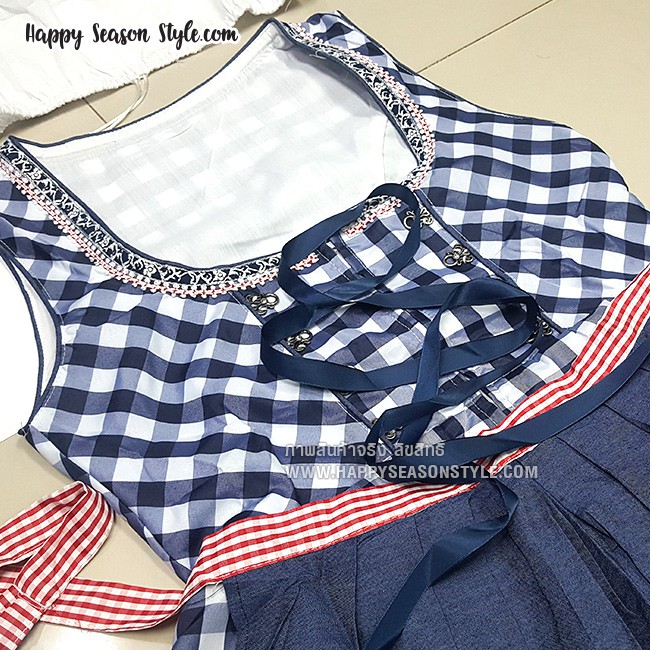 ชุดบาวาเรียน Oktoberfest Beer ชุดประจำชาติ เยอรมัน เนเธอร์แลนด์ ชุดเชียร์เบียร์