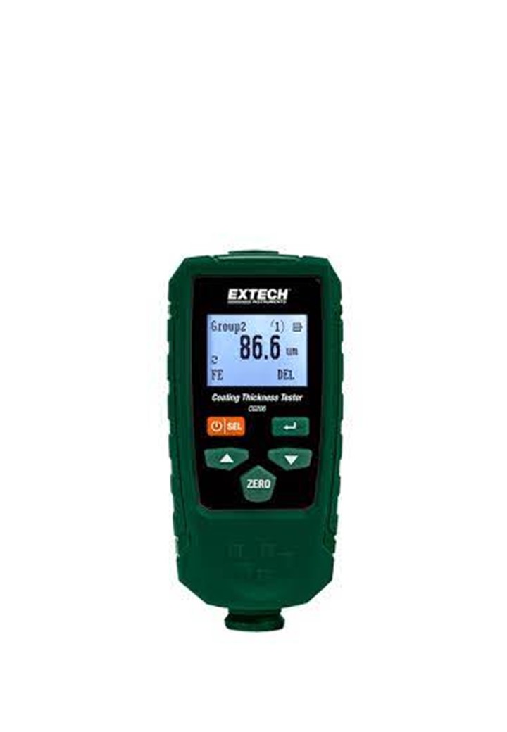 EXTECH รุ่น CG206 เครื่องวัดความหนาสีเคลือบผิวโลหะและเคลือบผิวอโลหะ Coating Thickness Tester Automatic recognition of ferrous and non-ferrous substrates
