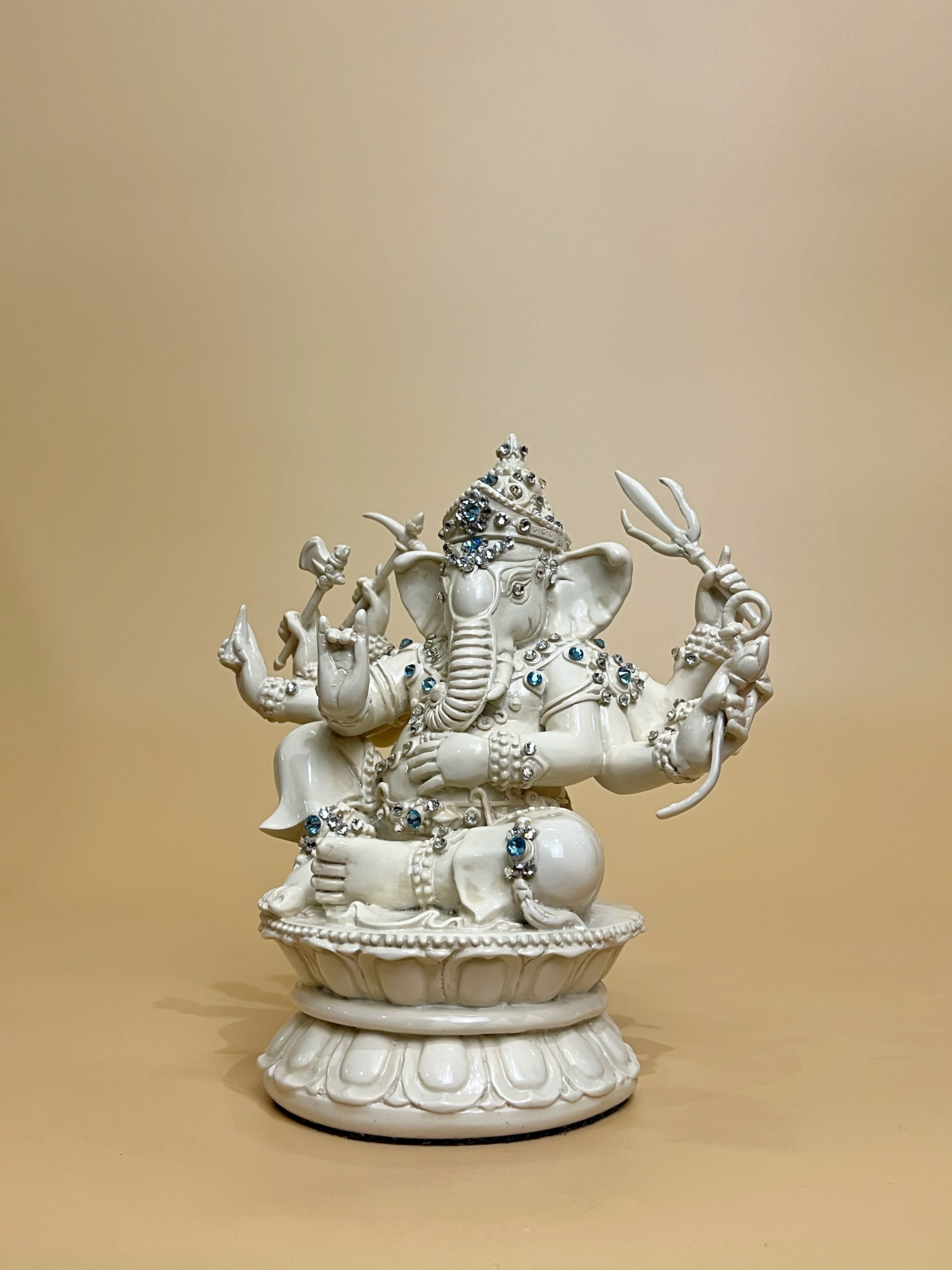 พระพิฆเนศ ประทานพร 8 กร หน้าตัก 3 นิ้ว