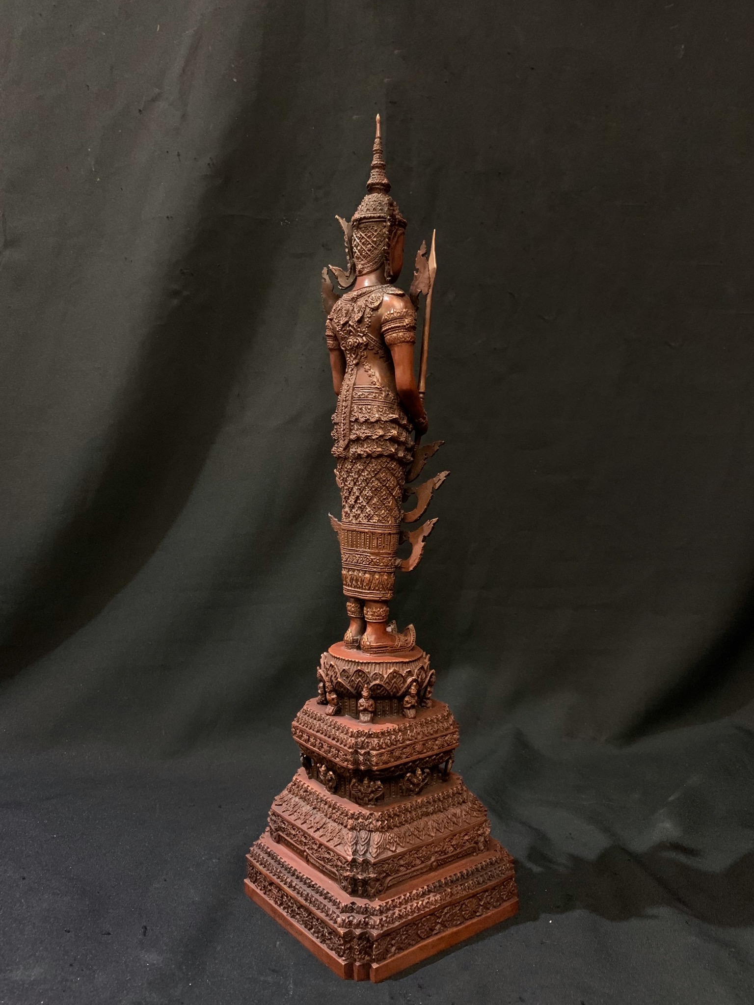 พระสยามเทวาธิราช พระคลังมหาสมบัติ ทรงเครื่องจักพรรดิ์ หน้าตัก 5 นิ้ว