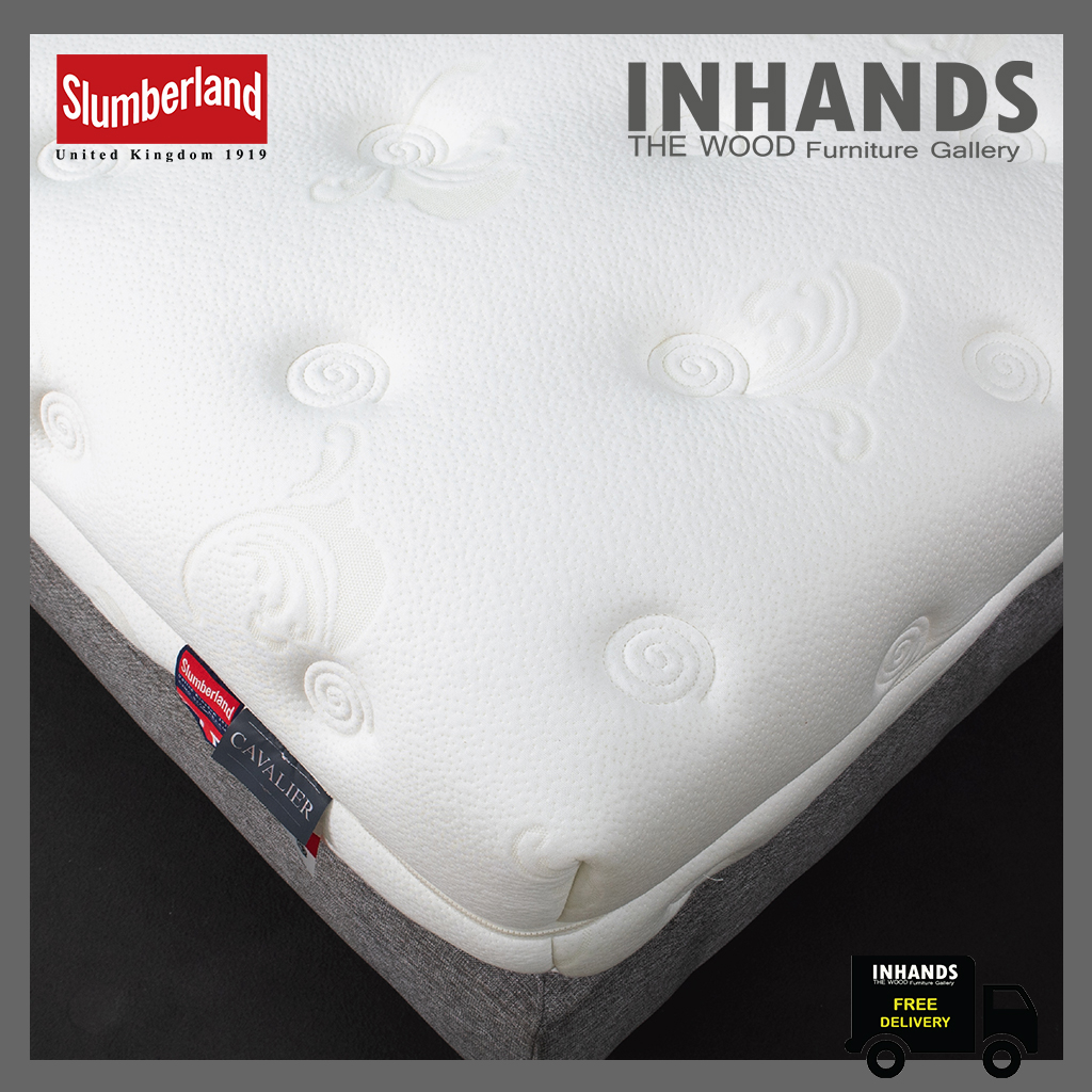 ที่นอน Slumberland รุ่น Cavarier แถมฟรีหมอนหนุนสลัมเบอร์แลนด์ Pocketed Spring 1500
