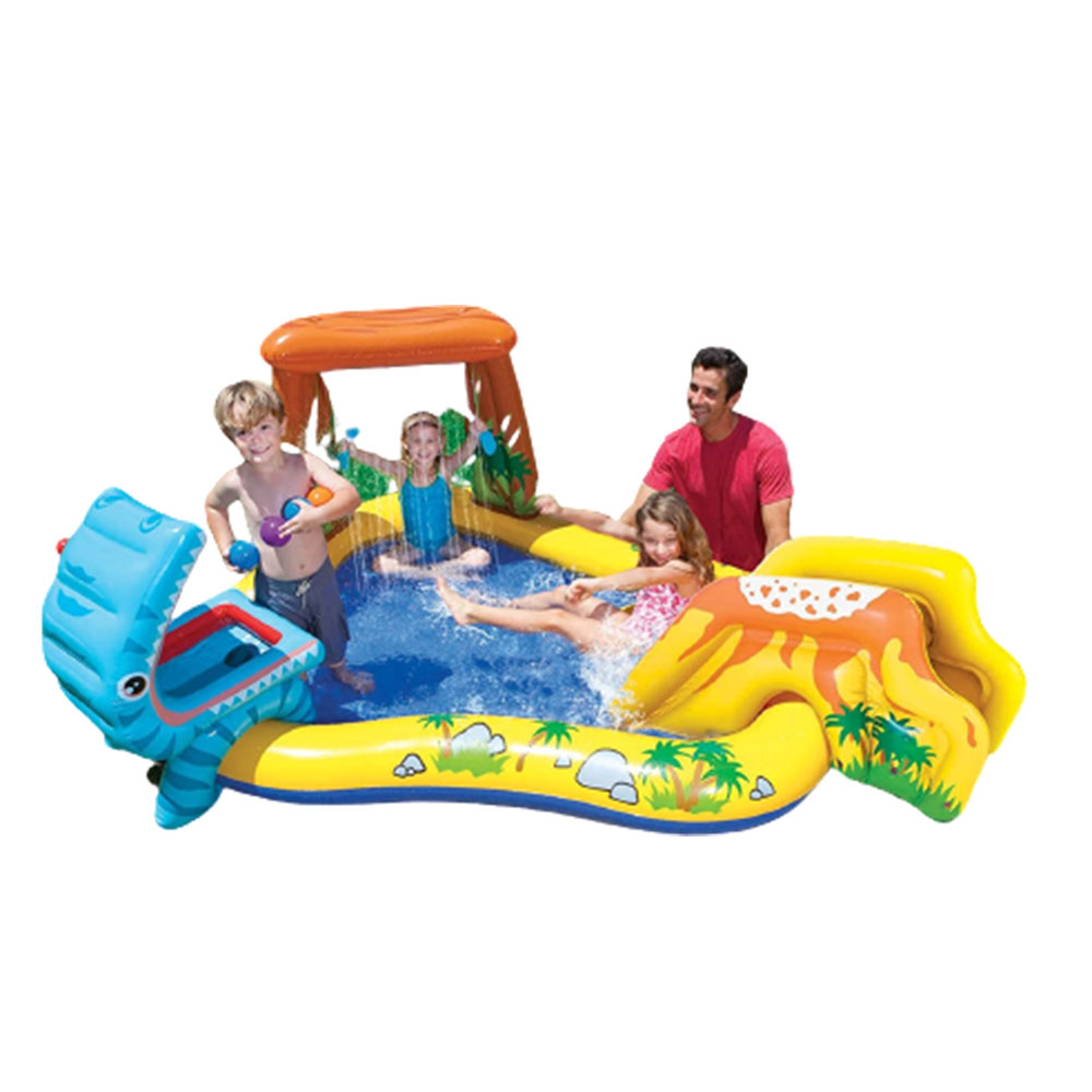 Intex Inflatable Dinosaur Play Centre สวนน้ำสไลเดอร์ ไดโนเสาร์ By Float Me Summer
