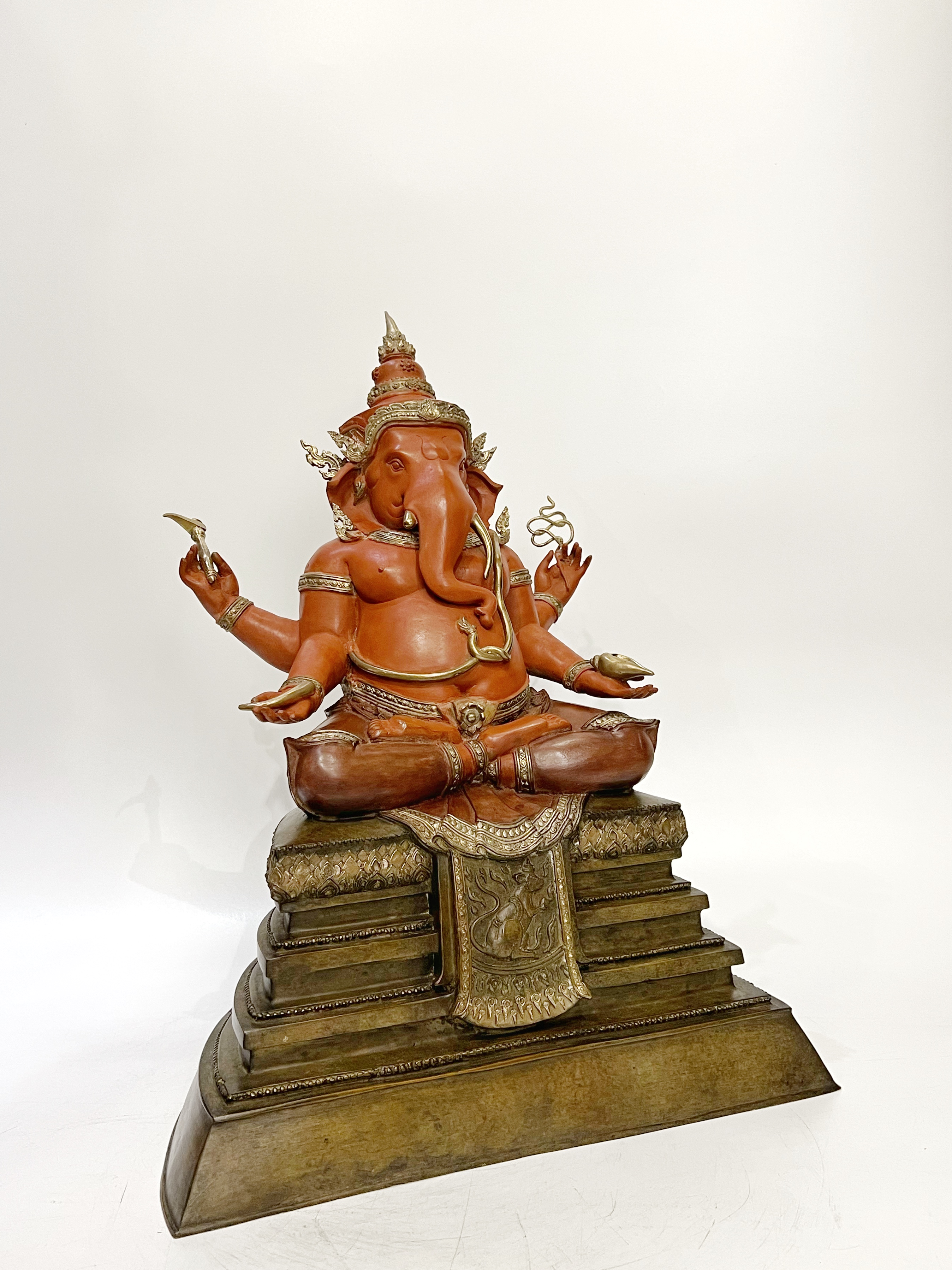 พระพิฆเนศ หน้าตัก 9 นิ้ว (เททองนำฤกษ์)