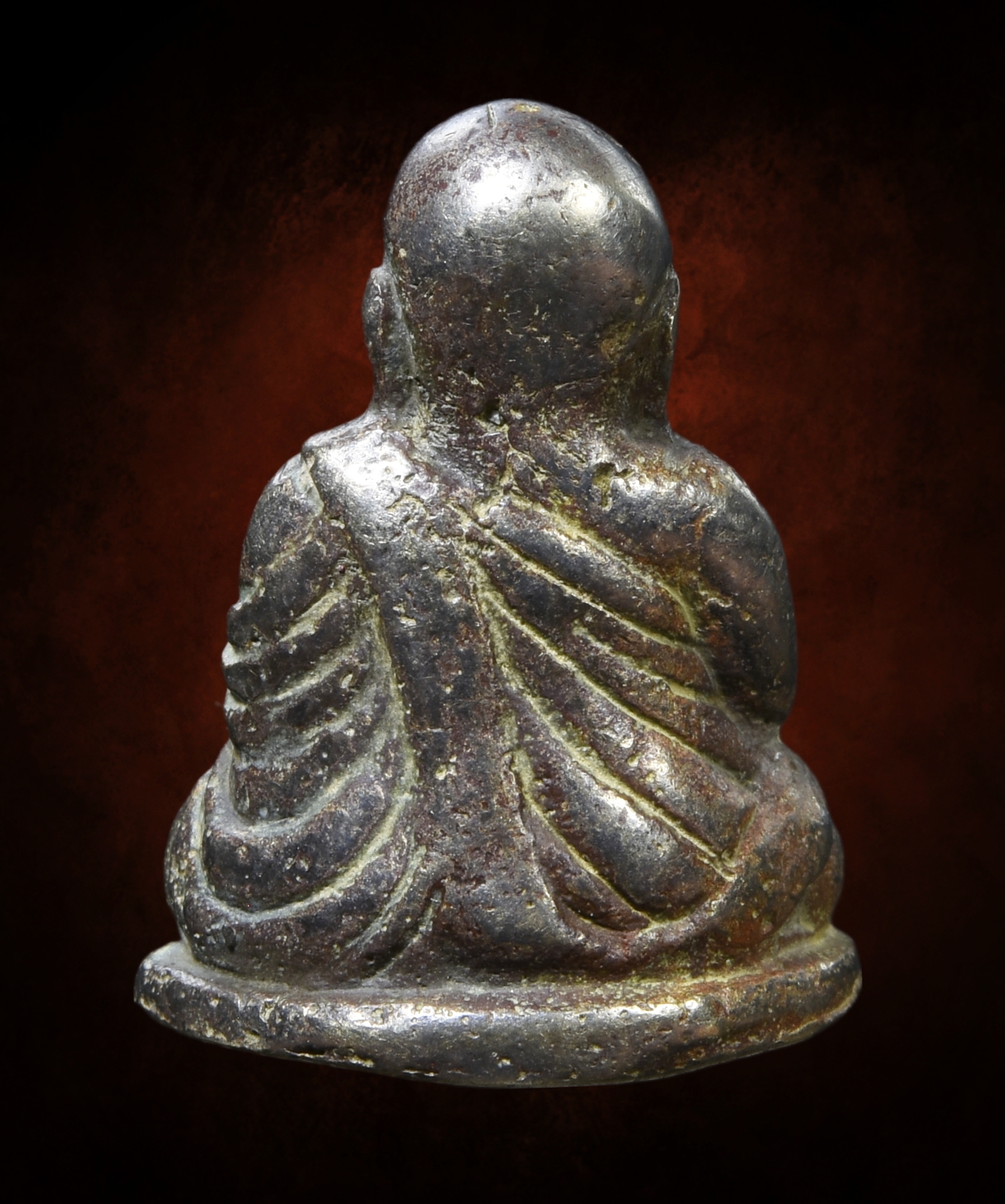 หลวงพ่อเงิน พิมพ์นิยม เนื้อแก่เงิน