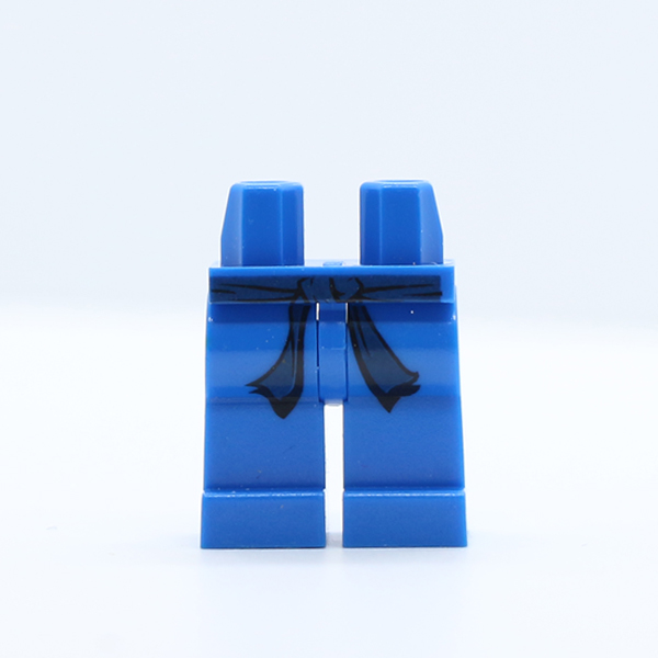 Hips and Legs with Dark Blue Sash Pattern