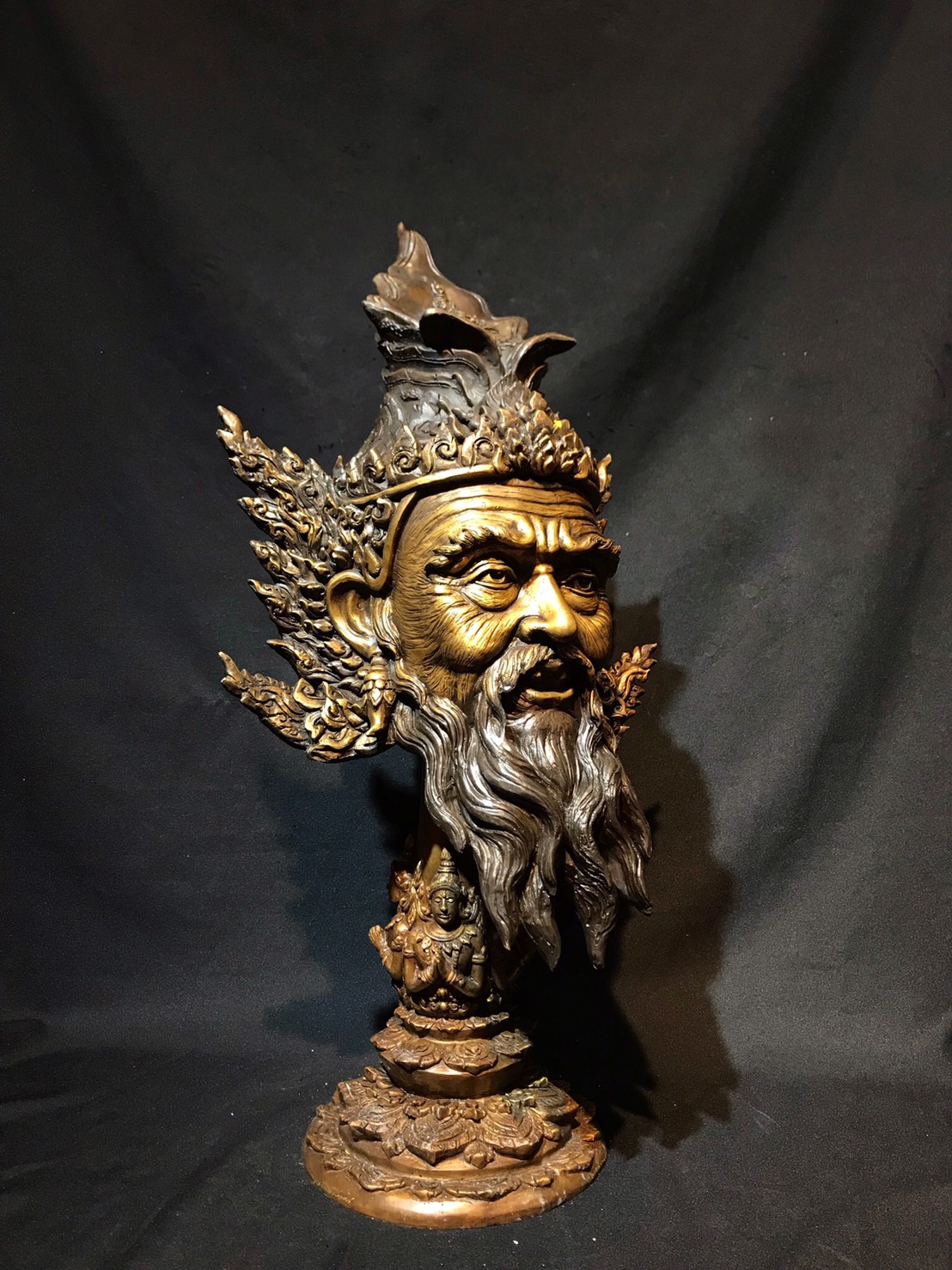 เศียรพระพรหมมุนีฤาษีนารอด (ขนาดใหญ่)