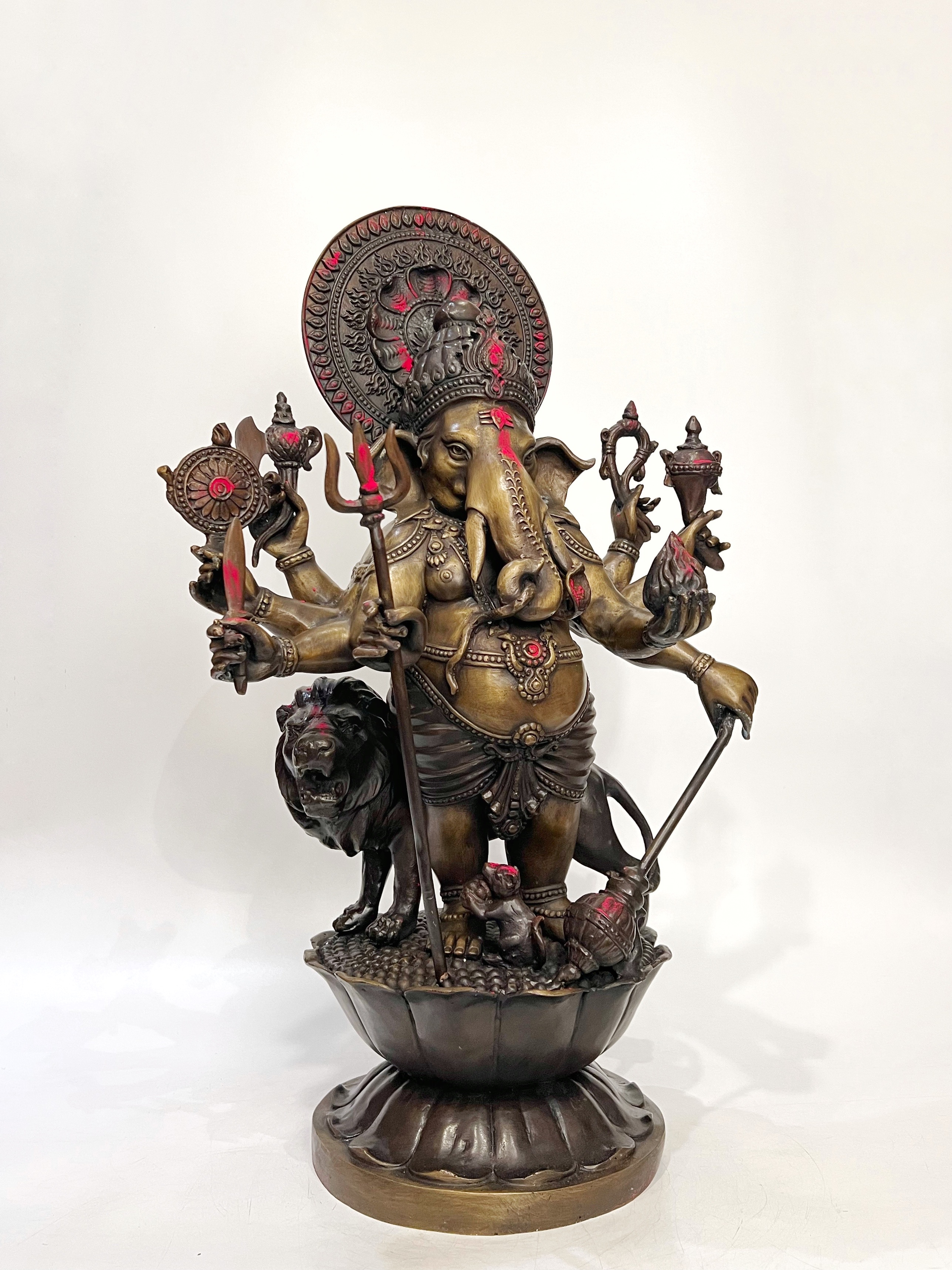 พระพิฆเนศ ปาง 51 ตา (ปางที่ 33) หน้าตัก 9 นิ้ว