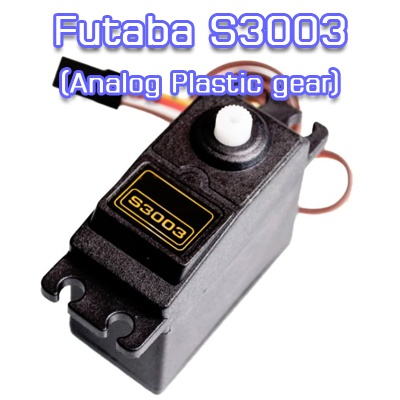 Futaba S3003 (Analog Plastic gear)