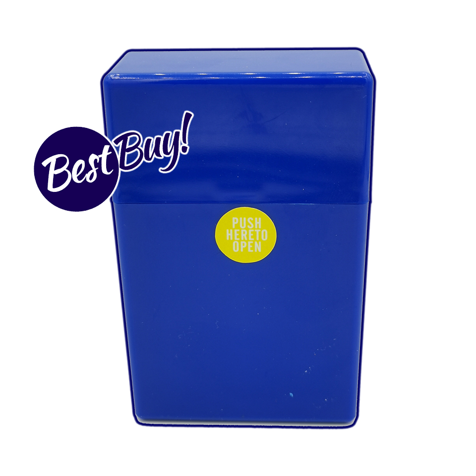 กล่องใส่ยาเส้น แบบกด ใส่ได้ 20 มวน