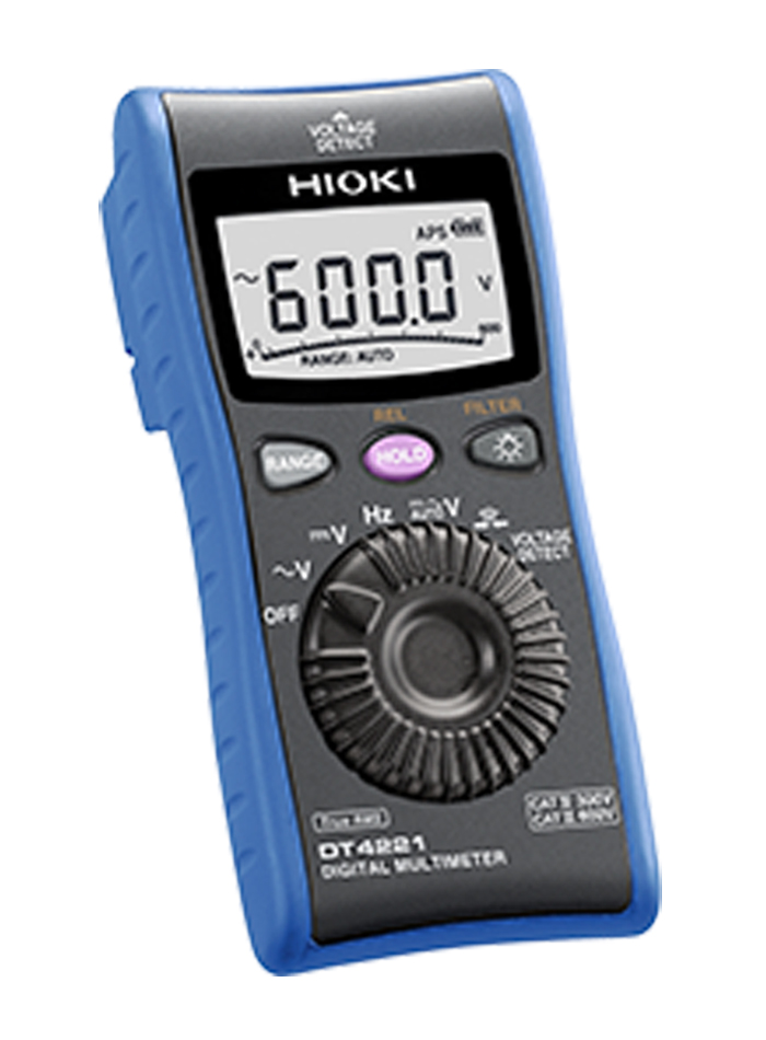 HIOKI DT4221 ดิจิตอลมัลติมิเตอร์แบบ True-RMS