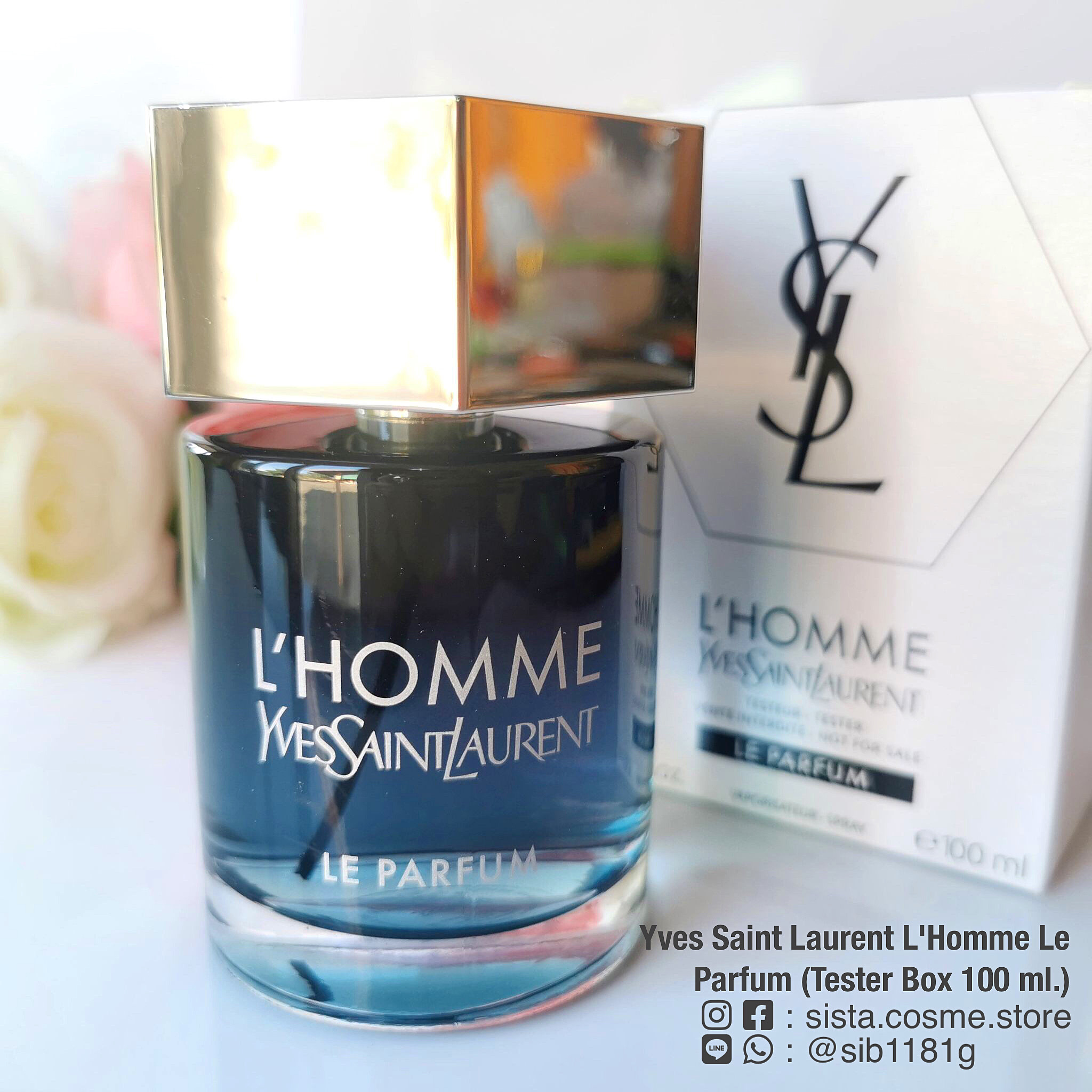 Yves Saint Laurent L'Homme Le Parfum (Tester Box 100 ml.)