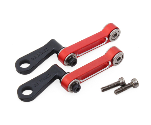 D380F04-R # Devil 380 FAST Metal Radius Arm Set Red