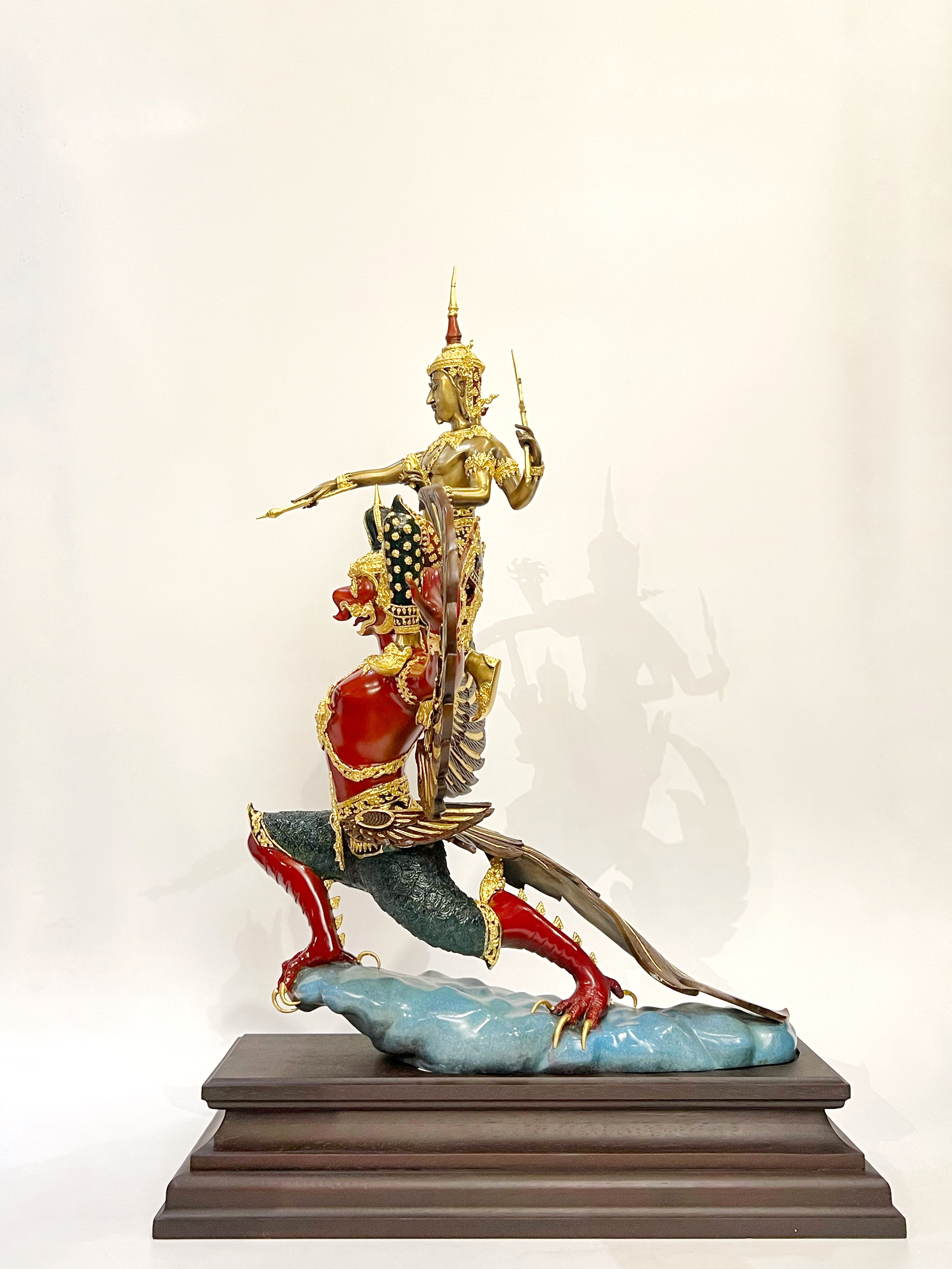 พระนารายณ์ทรงครุฑ หน้าตัก 9 นิ้ว