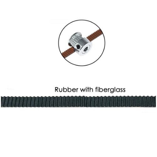 1 Meter GT2 2mm Pitch 6mm Wide Timing Belt for 3D Printer CNC Dedicated