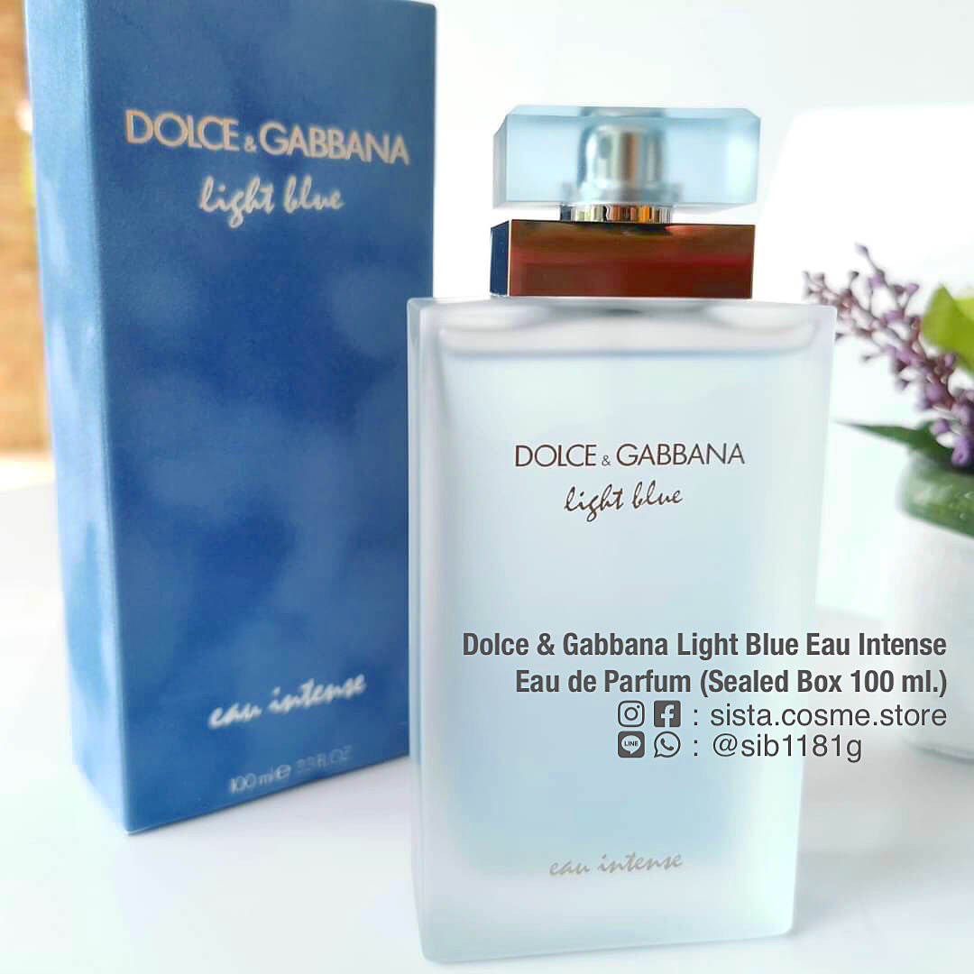 Dolce & Gabbana Light Blue Eau Intense Eau de Parfum (Sealed Box 100 ml.)