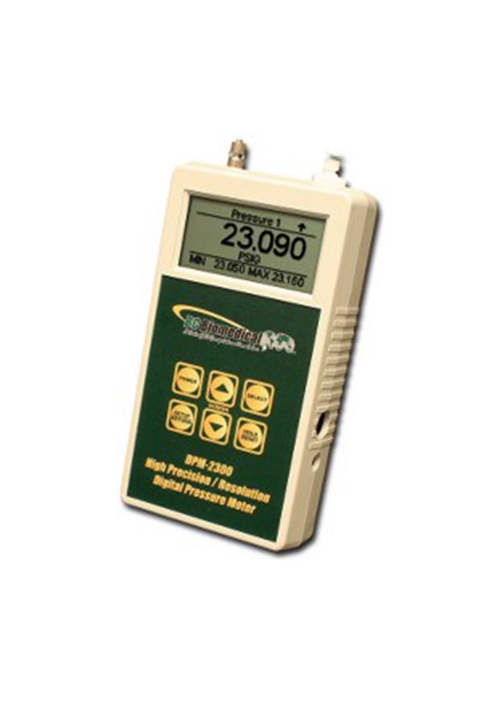 DPM-2301-10-75 เครื่องสอบเทียบเครื่องวัความดันโลหิต แบบ 2 เซ็นเซอร์ ย่านความดันเซ็นเซอร์ 1 : -10.0 ถึง 10.0 PSI (-517.15 ถึง +517.15 mmHg) ย่านความดันเซ็นเซอร์ 2 : -13.5 ถึง 75.0 PSI (-698.15 ถึง +3878.61 mmHg)