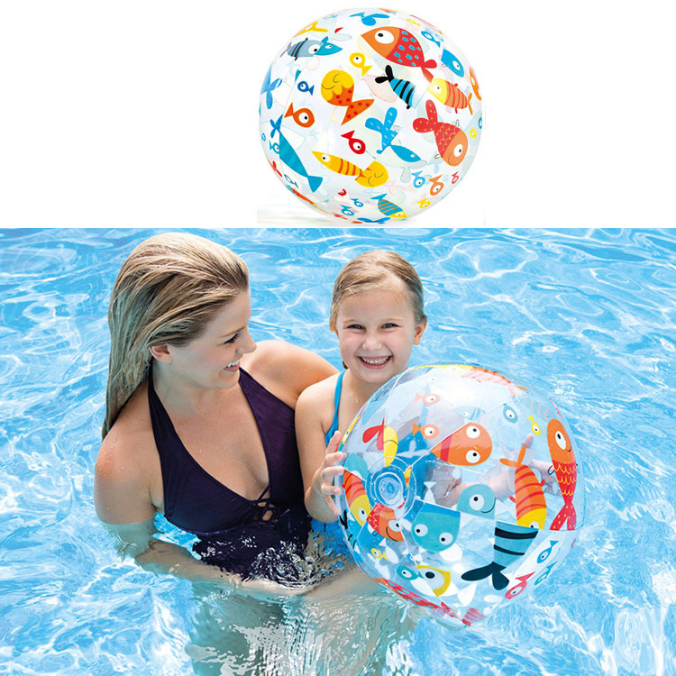 ลูกบอลชายหาด INTEX คัลเลอร์ฟูล Inlfatable INTEX Colorful beach ball