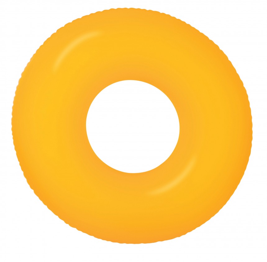 ห่วงยางนีออน หลากสี Inflatable Neon Color Ring Pool Float