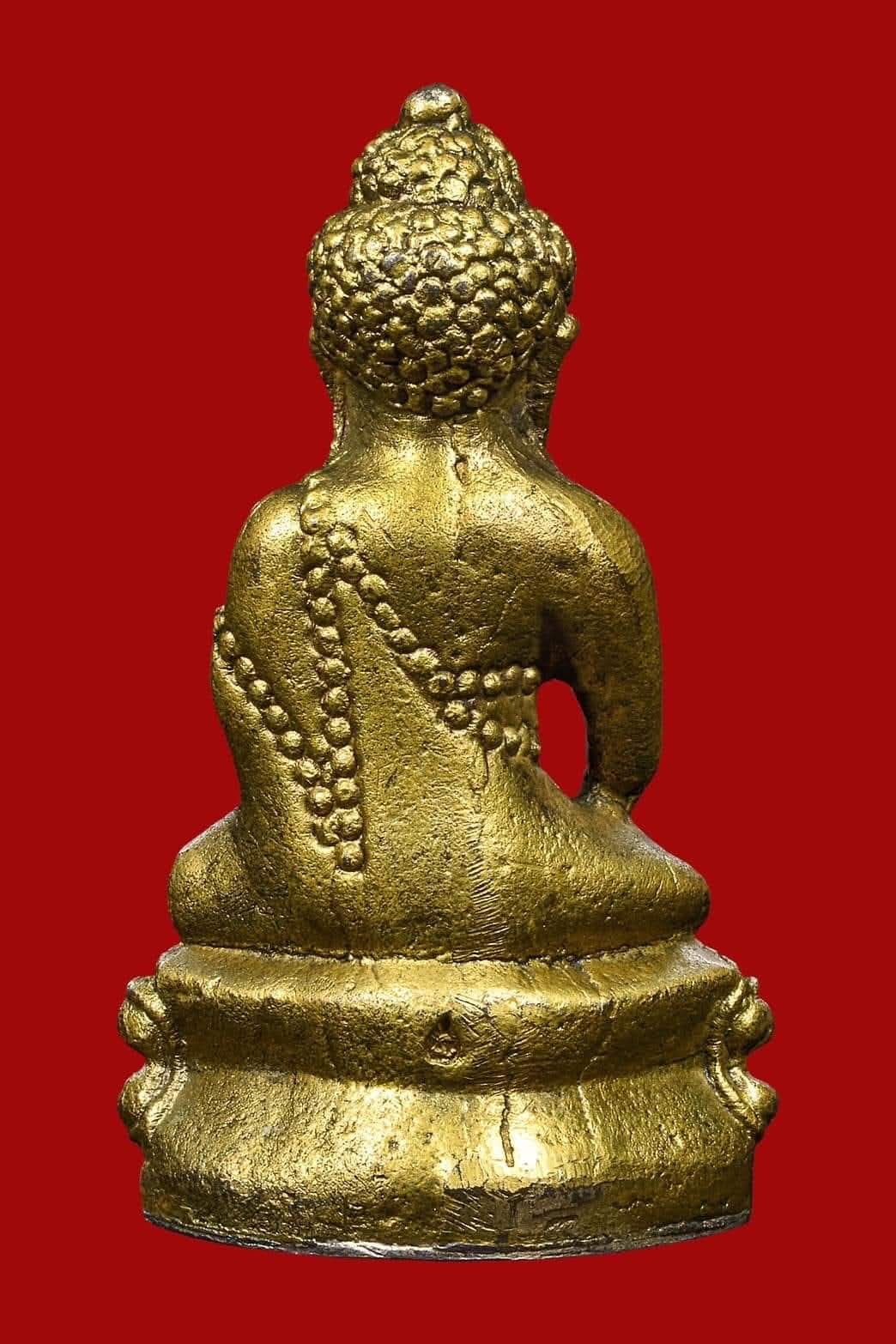 พระกริ่งชินบัญชรก้นเงินกะไหล่ทอง หลวงปู่ทิม วัดละหารไร่