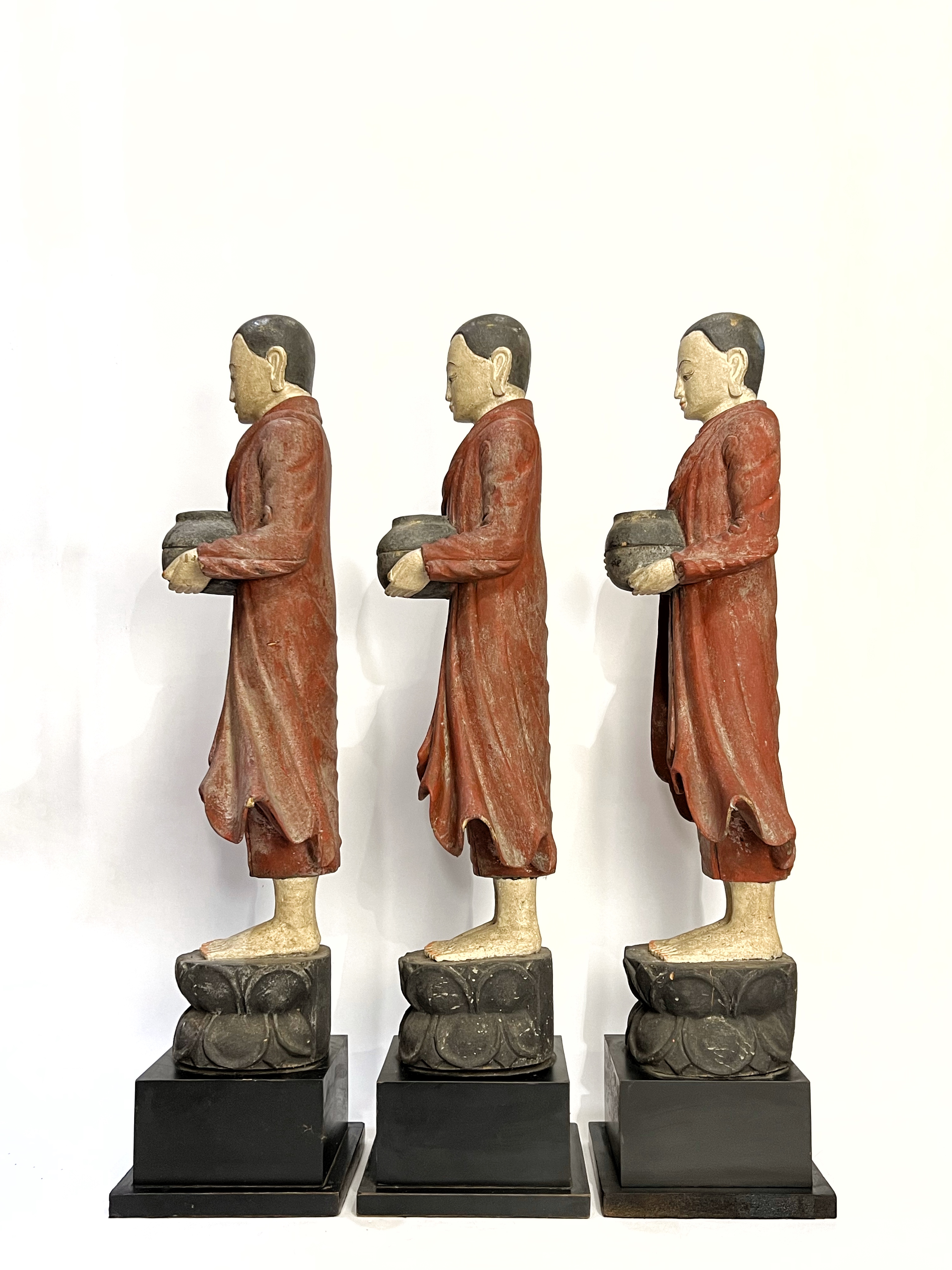 พระพม่า พระสงฆ์ พระภิกษุ พุทธศิลป์พม่า (ราคาต่อ 1 องค์)