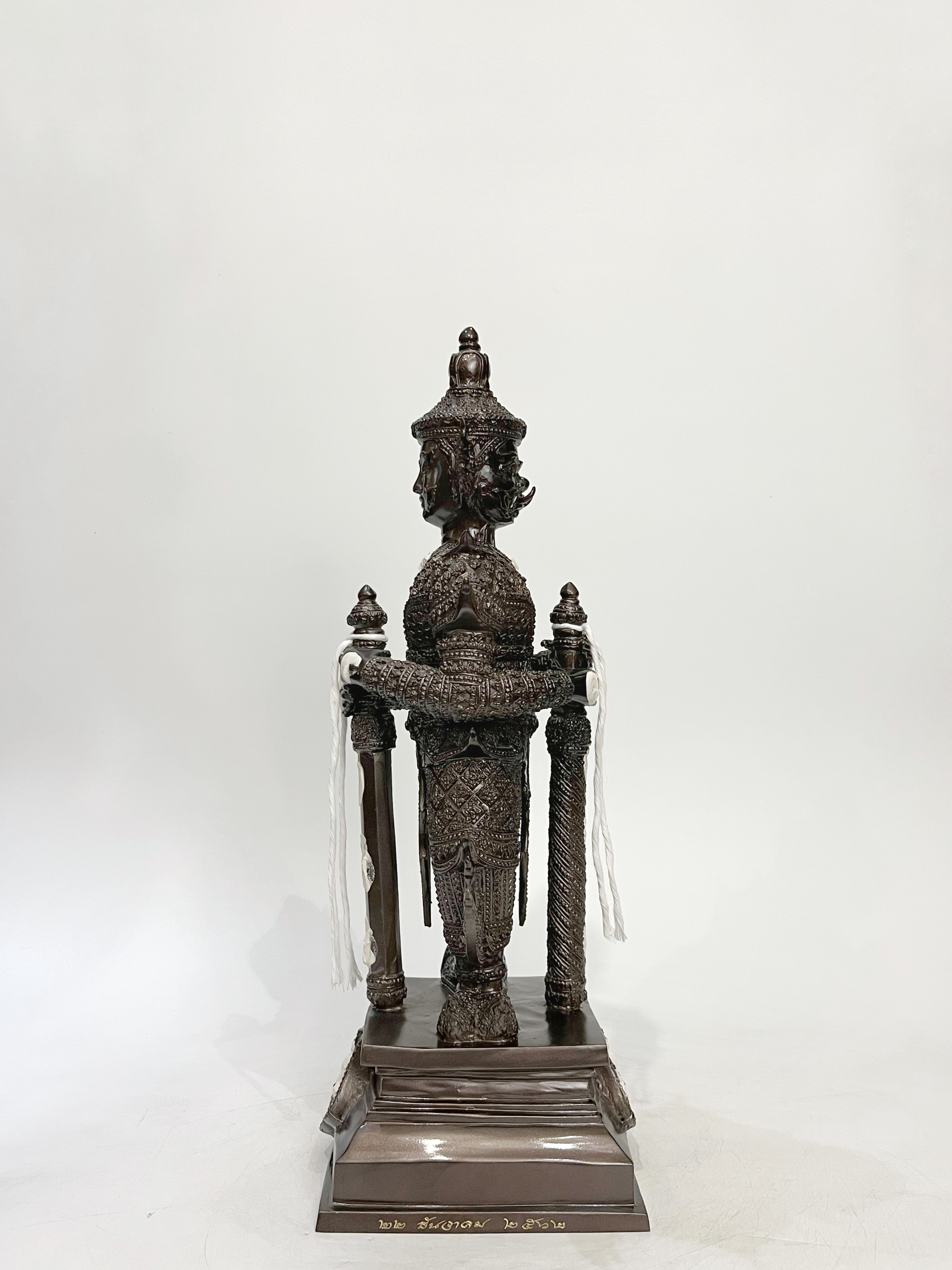 ท้าวเวสสุวรรณ ขนาดสูง 18 นิ้ว (2หน้า)