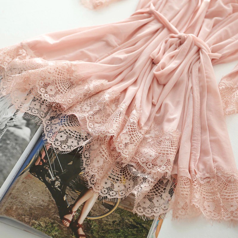 ชุดนอน เซ็ท 3 ชิ้น พร้อมเสื้อคลุม ชุดนอนไม่ได้นอน ชุดนอนเซ็กซี่