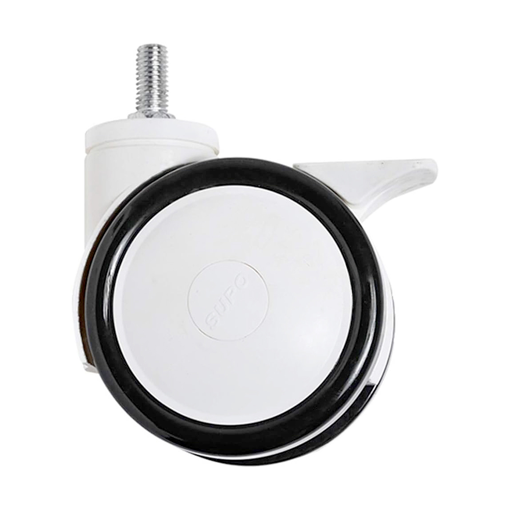 ล้อขาตั้งทีวี วัสดุพลาสติก+ยาง แบบแข็ง ขนาด 4 นิ้ว ใหญ่แข็งแรง ชุด 4 ชิ้น ขาว/ดำ0964746498