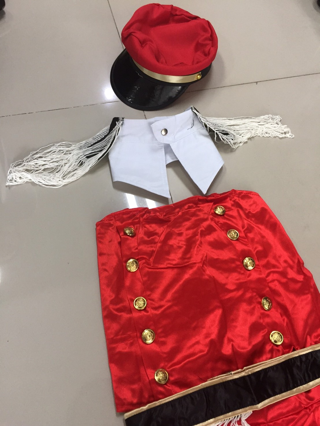 ชุดเชียร์ ชุดเชียร์ลีดเดอร์ ชุดดัมเมเยอร์ ชุดแดนซ์เซอร์ ชุดดัมเมเยอร์ ชุดเชียร์กีฬา เรดทีม Red Team พร้อมหมวก