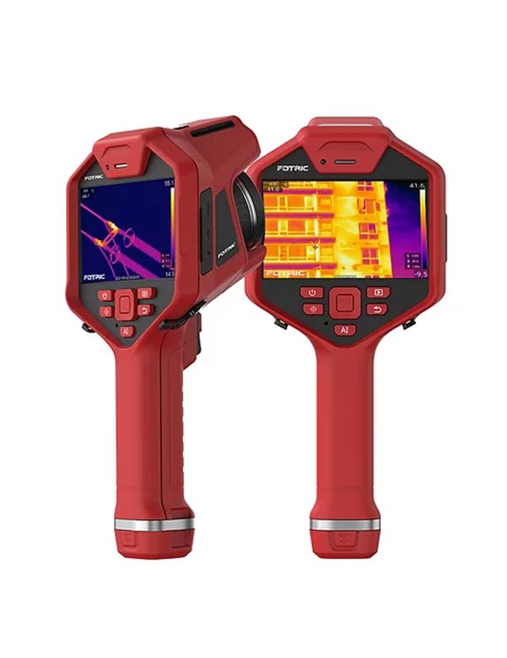FOTRIC 348A-L25-L44 กล้องถ่ายภาพความร้อน 640x480 pixels ย่านวัดอุณหภูมิ -20℃ to 1550℃, Frame rate 30 Hz พร้อมเลน์ 2 ชุด (L25-L7)