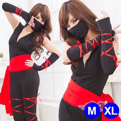 ชุดนินจา นักรบ ninja สายลับ