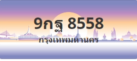 ป้ายประมูล 9กฐ 8558