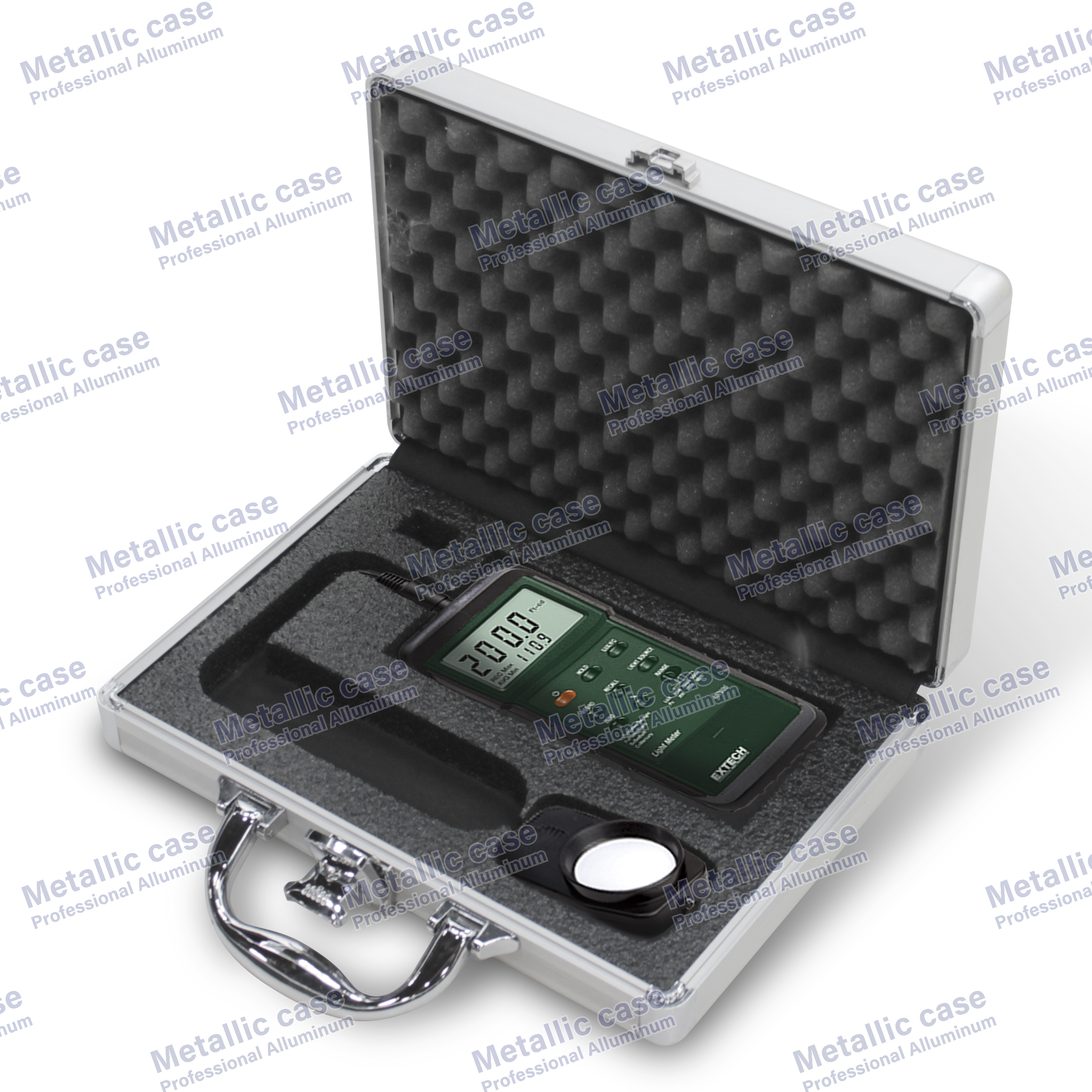 metalliccase8242-09-6406 / heavy duty light meter 407026 (32x22x6.5 T1C4H5K7P7)