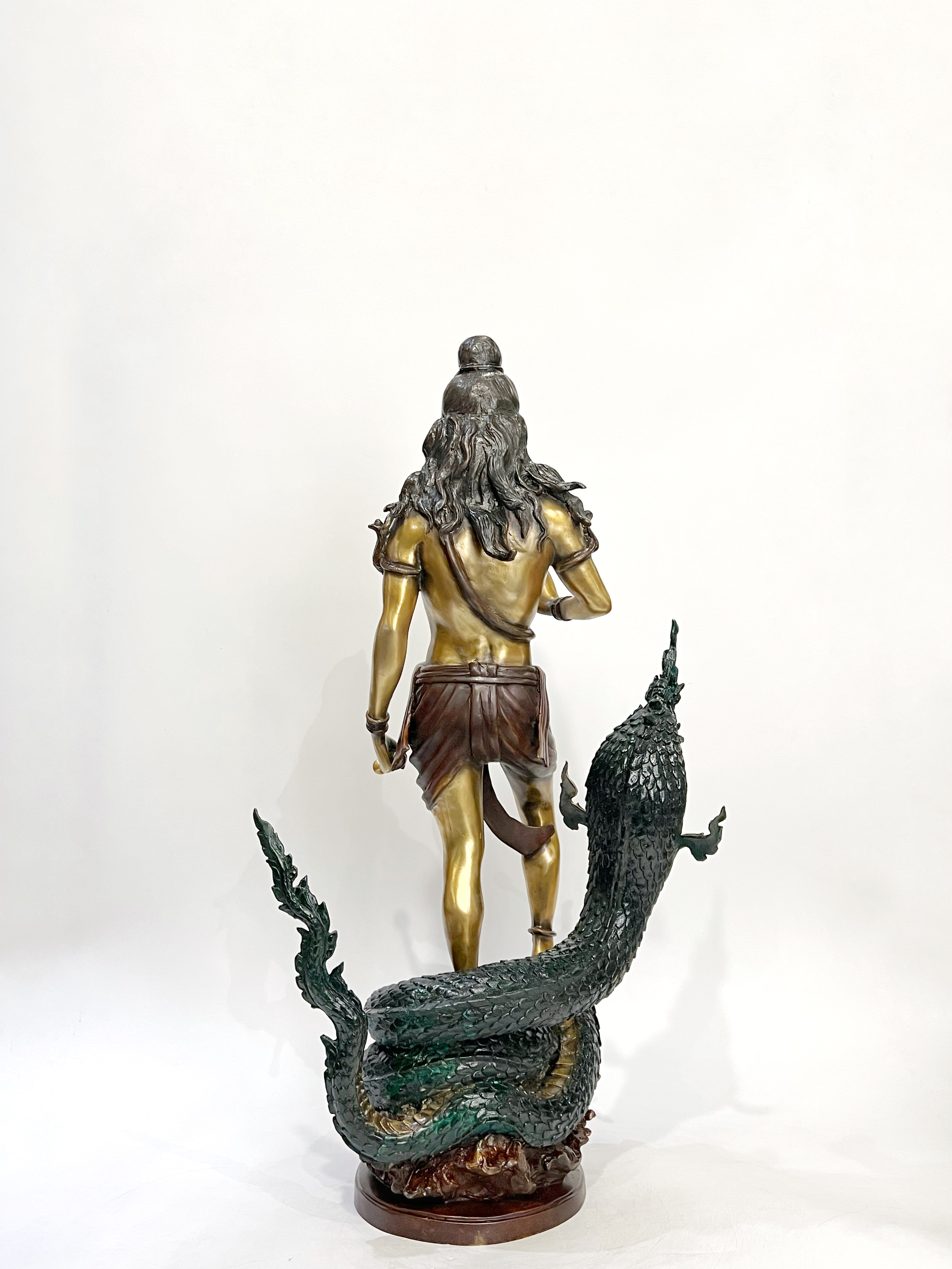 นาคาธิปดีศรีสุทโธ และ นาคีศรีปทุมมา (ขนาดสูง 79 cm)