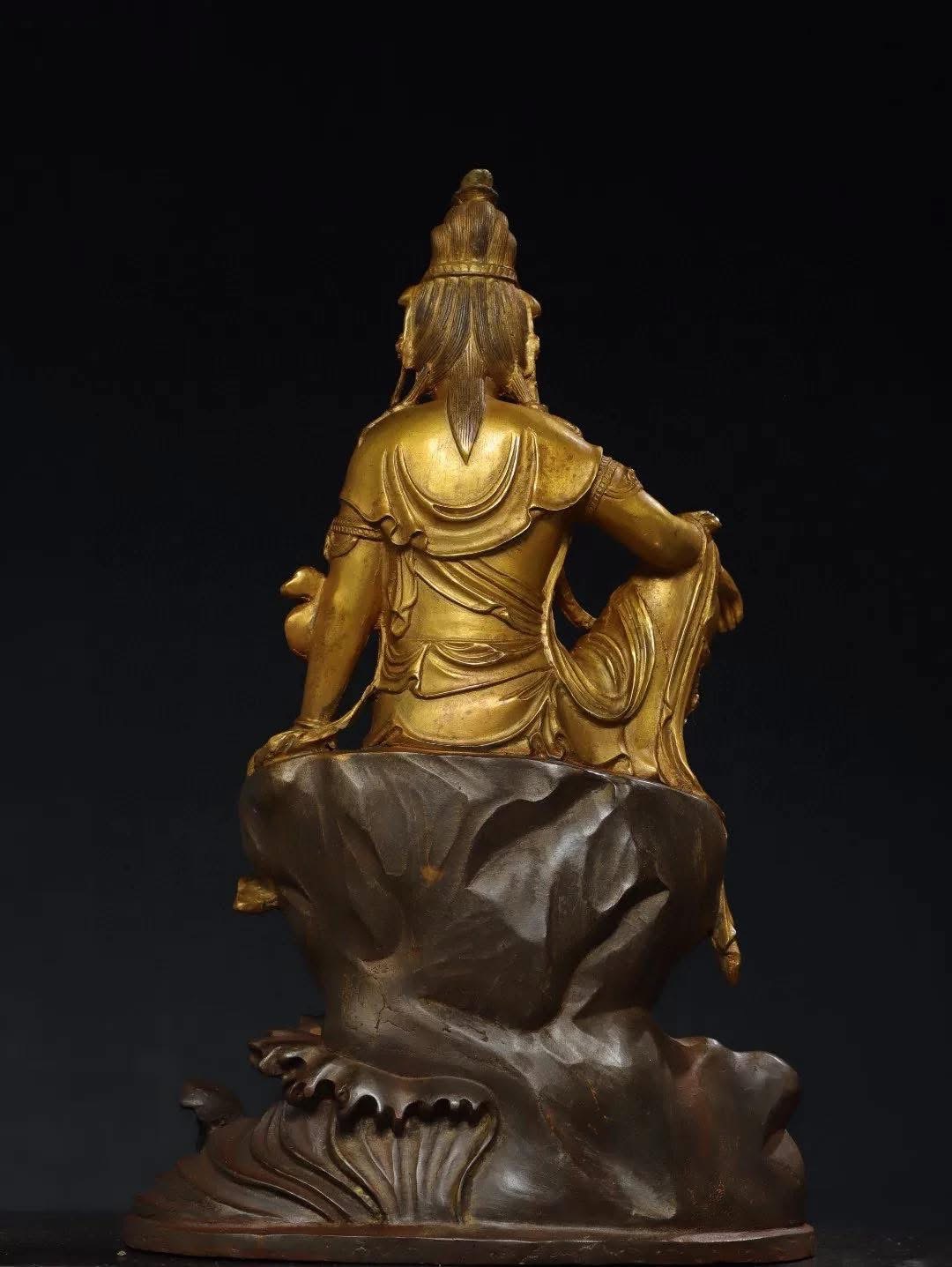 Pre-Order : พระอวโลกิเตศวร พระโพธิสัตว์กวนอิม เจ้าแม่กวนอิม สูง 46 cm