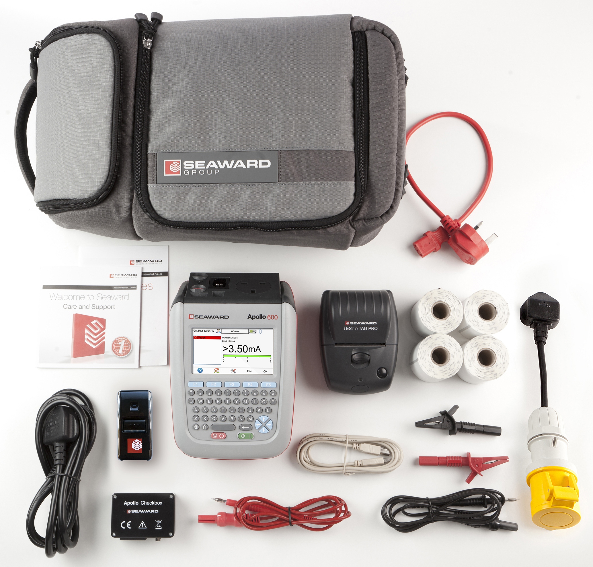 SEAWARD รุ่น APOLLO600 PLUS PRO KIT SOFTWARE เครื่องวิเคราะห์ความปลอดภัยของเครื่องใช้ไฟฟ้าสำหรับมืออาชีพ