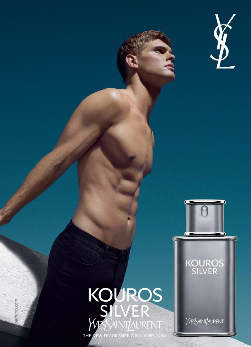 น้ำหอม Yves Saint Laurent Kouros Silver For Men EDT 100 ml ของแท้ 100%✅