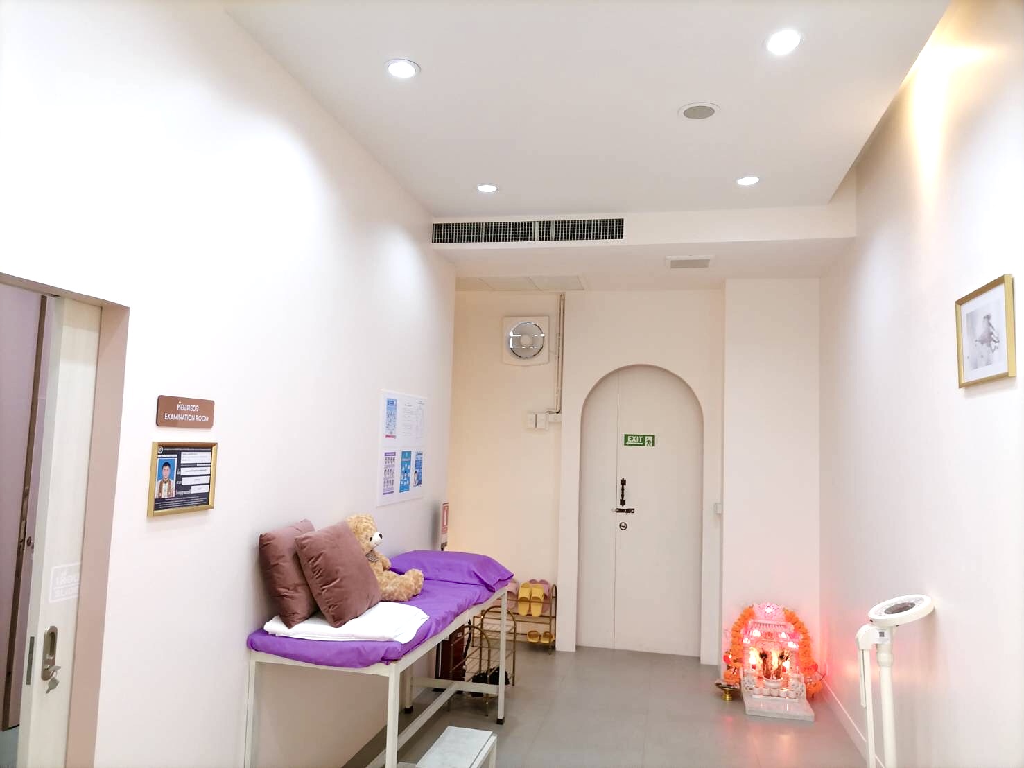 ติดตั้งระบบเสียงในคลินิค LA FEMME CLINIC สาขาเมืองทองธานี