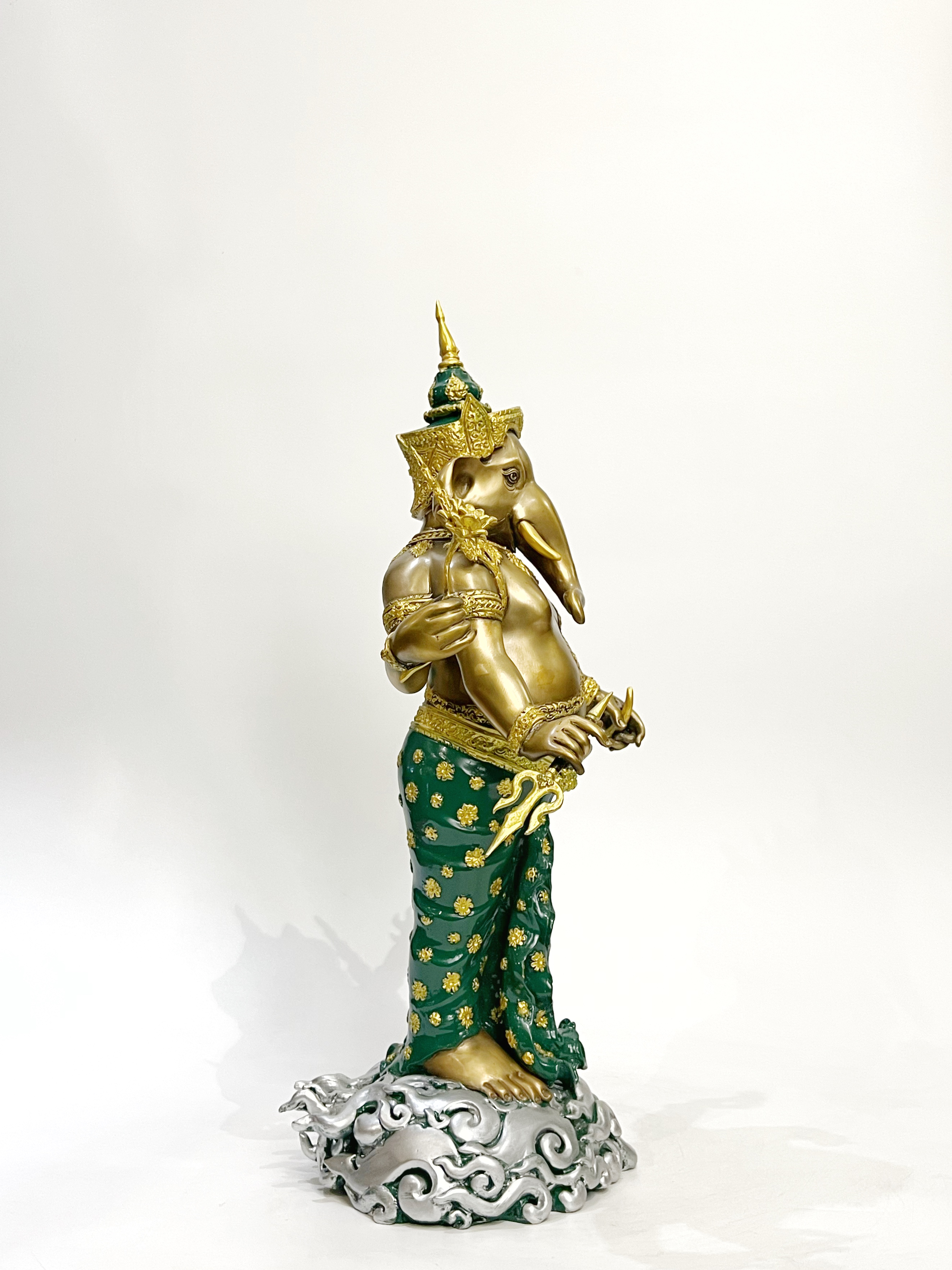 พระพิฆเนศ ปางเหนือเมฆ หน้าตัก 9 นิ้ว